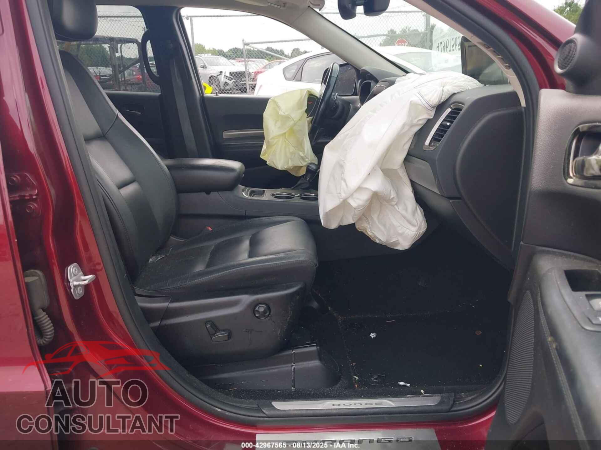 DODGE DURANGO 2019 - 1C4RDJDG9KC820216