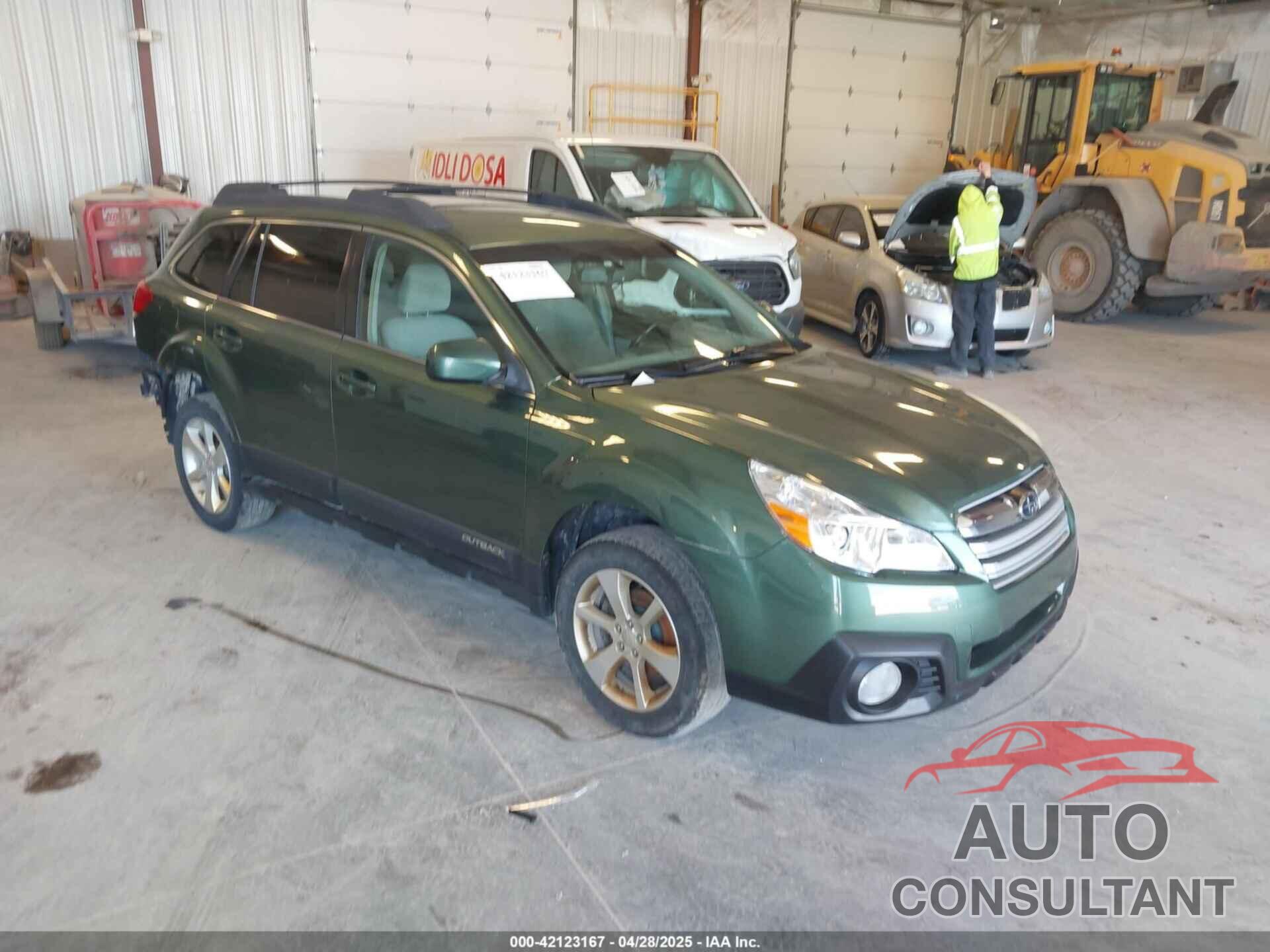 SUBARU OUTBACK 2013 - 4S4BRCCC5D3247066