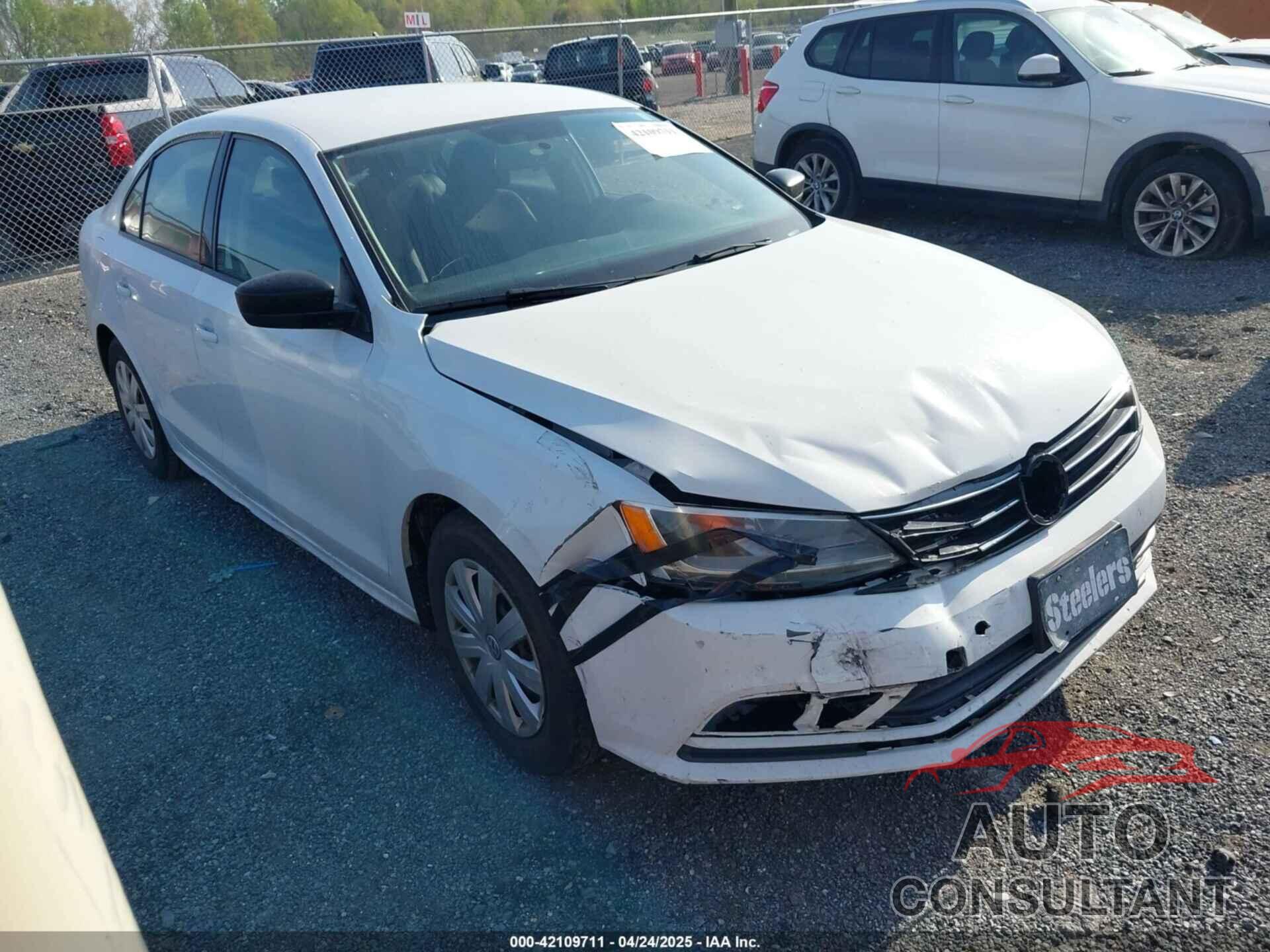 VOLKSWAGEN JETTA 2016 - 3VW267AJ6GM208461