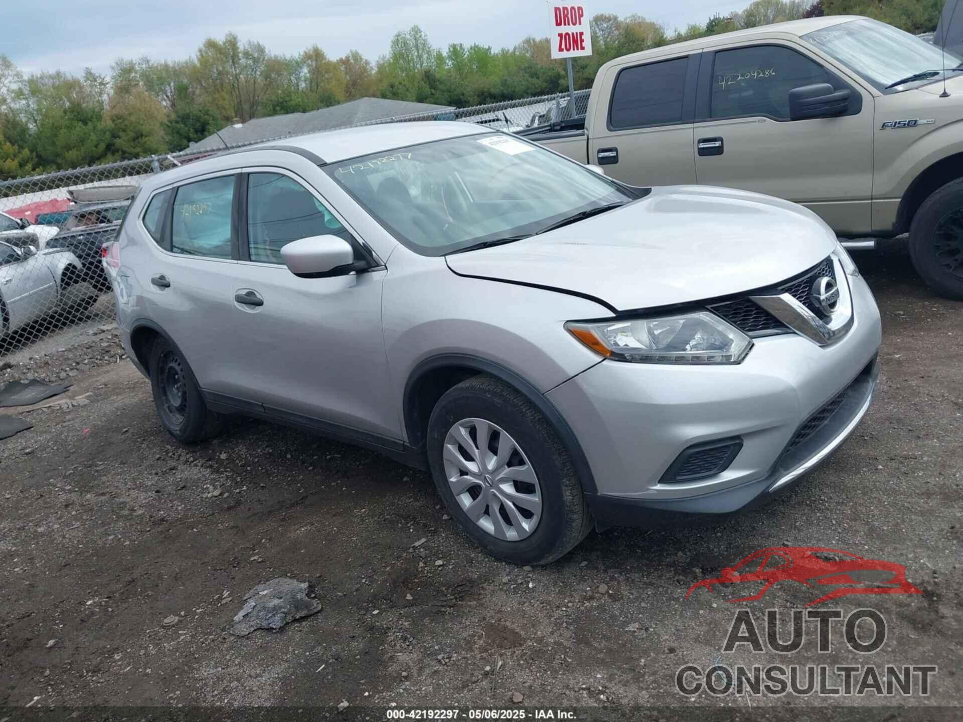 NISSAN ROGUE 2016 - 5N1AT2MV6GC747832