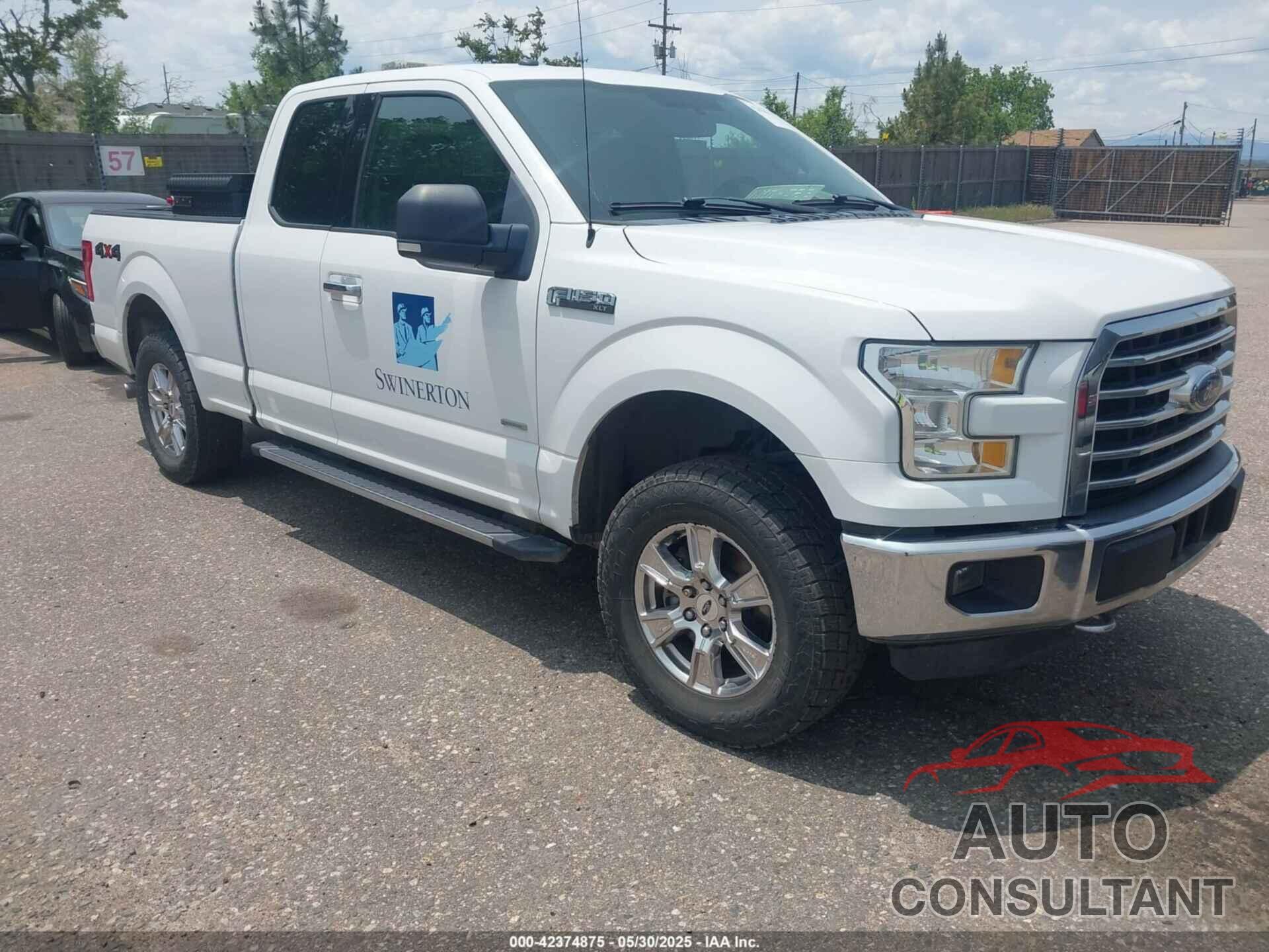 FORD F-150 2016 - 1FTFX1EG6GFD11523