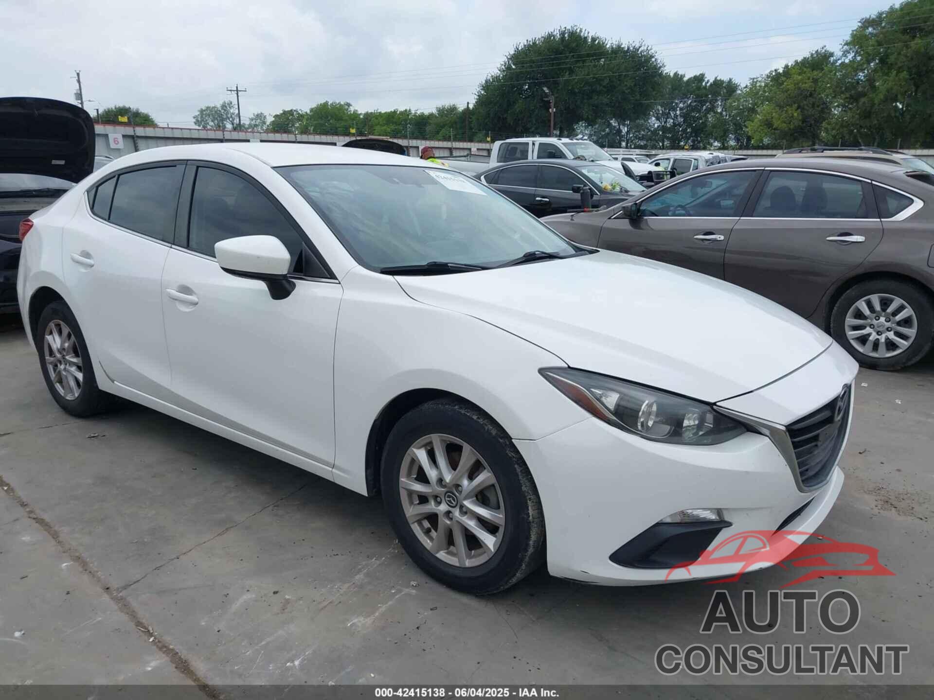 MAZDA MAZDA3 2016 - JM1BM1U73G1303286