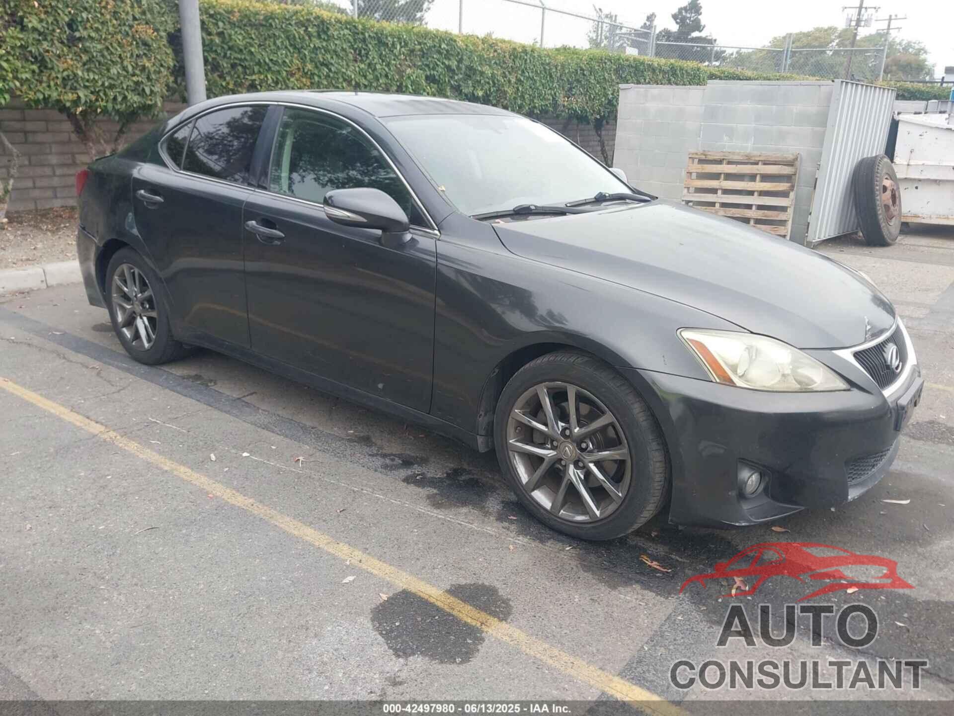 LEXUS IS 250 2011 - JTHBF5C20B5132424