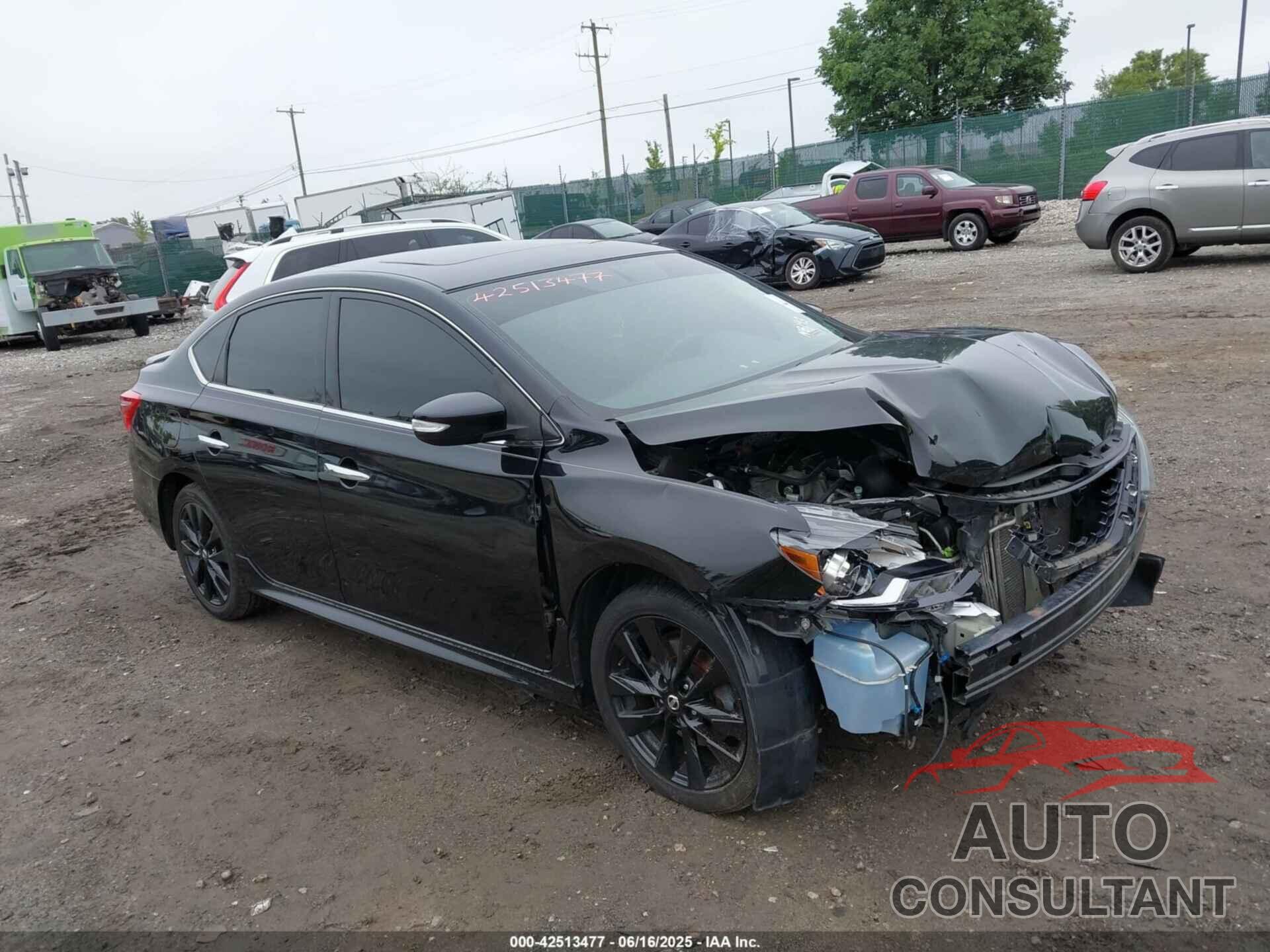 NISSAN SENTRA 2017 - 3N1CB7AP7HY381720