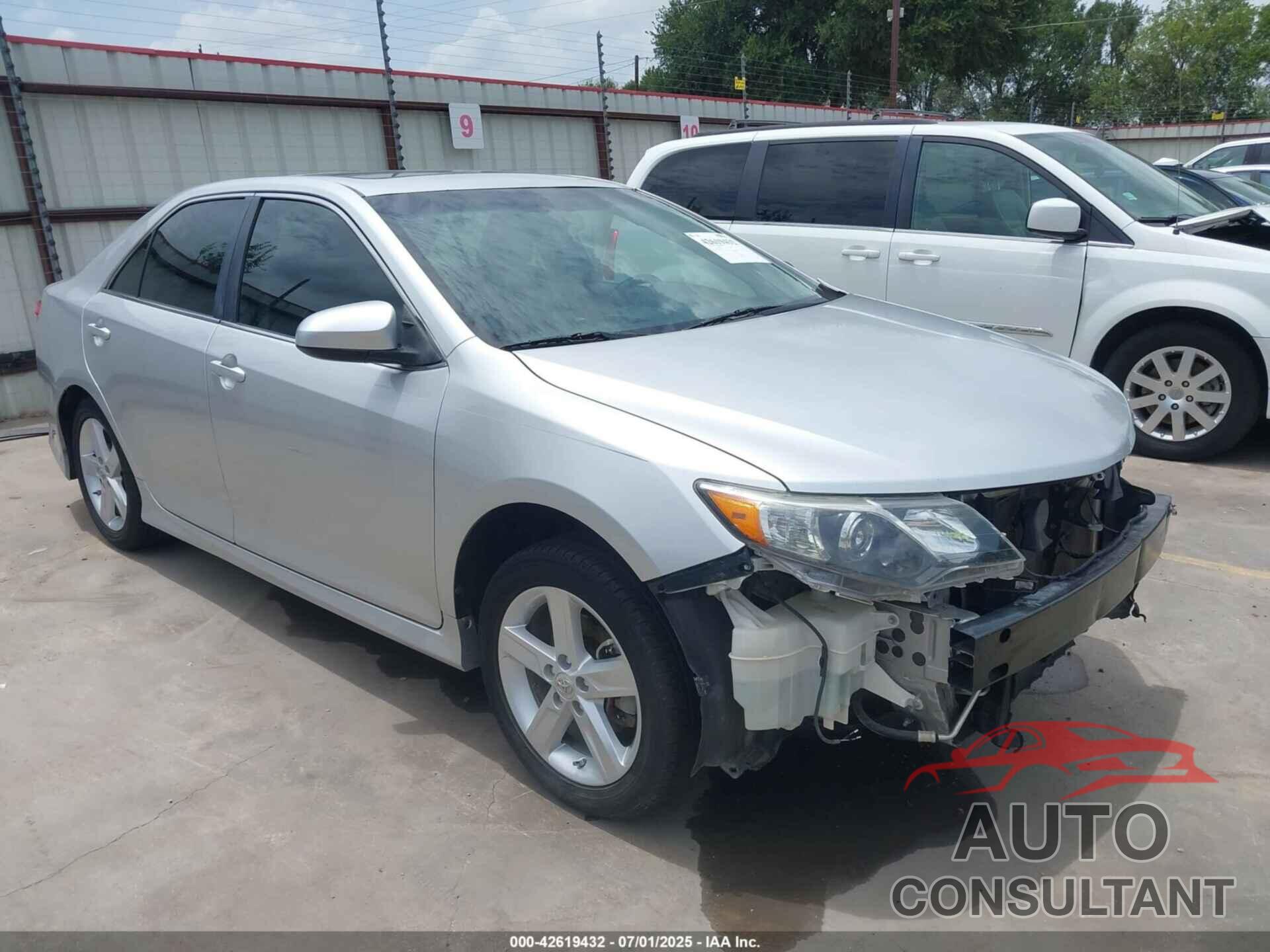 TOYOTA CAMRY 2012 - 4T1BF1FK7CU107321