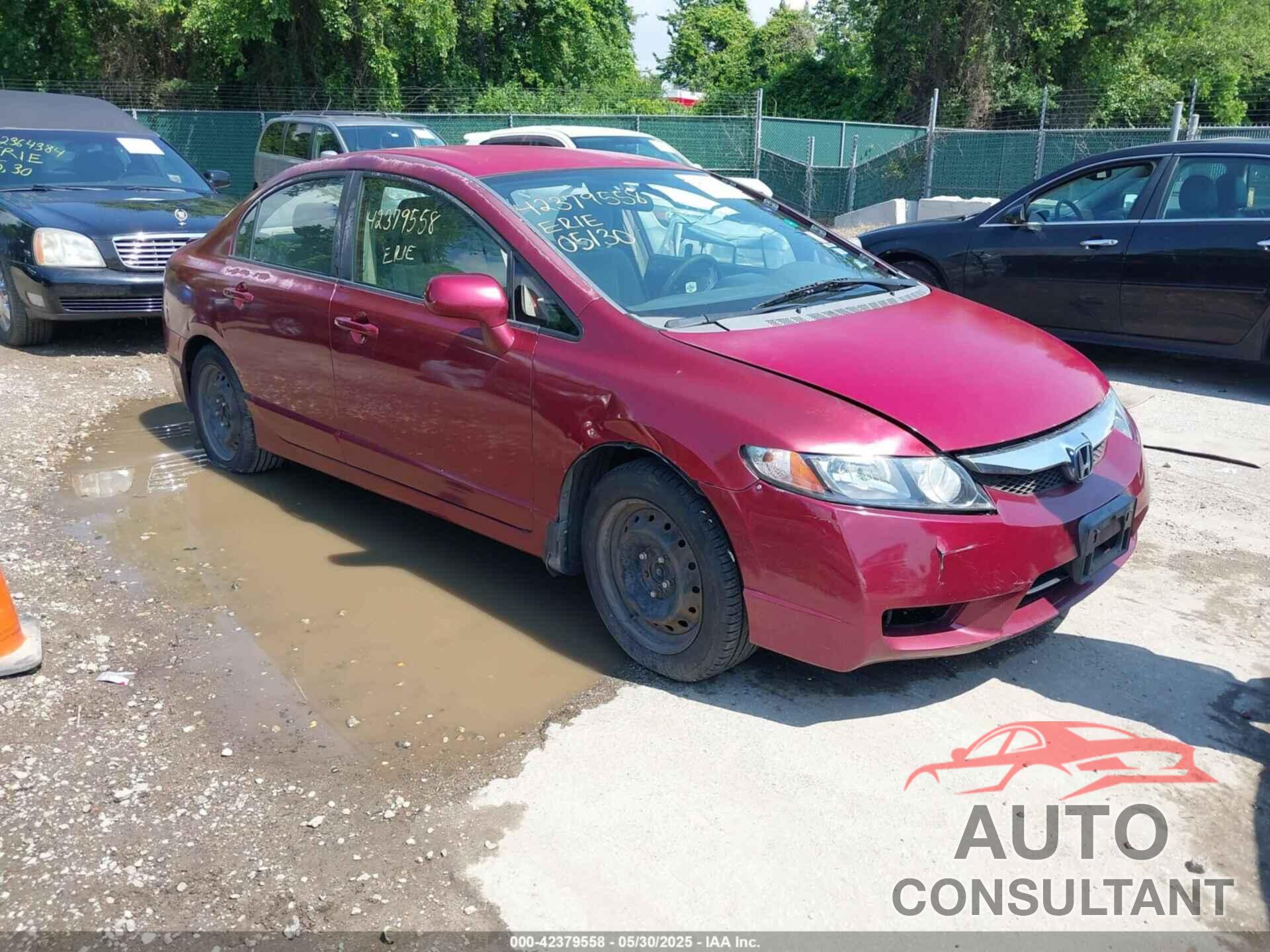 HONDA CIVIC 2009 - 2HGFA16589H528668