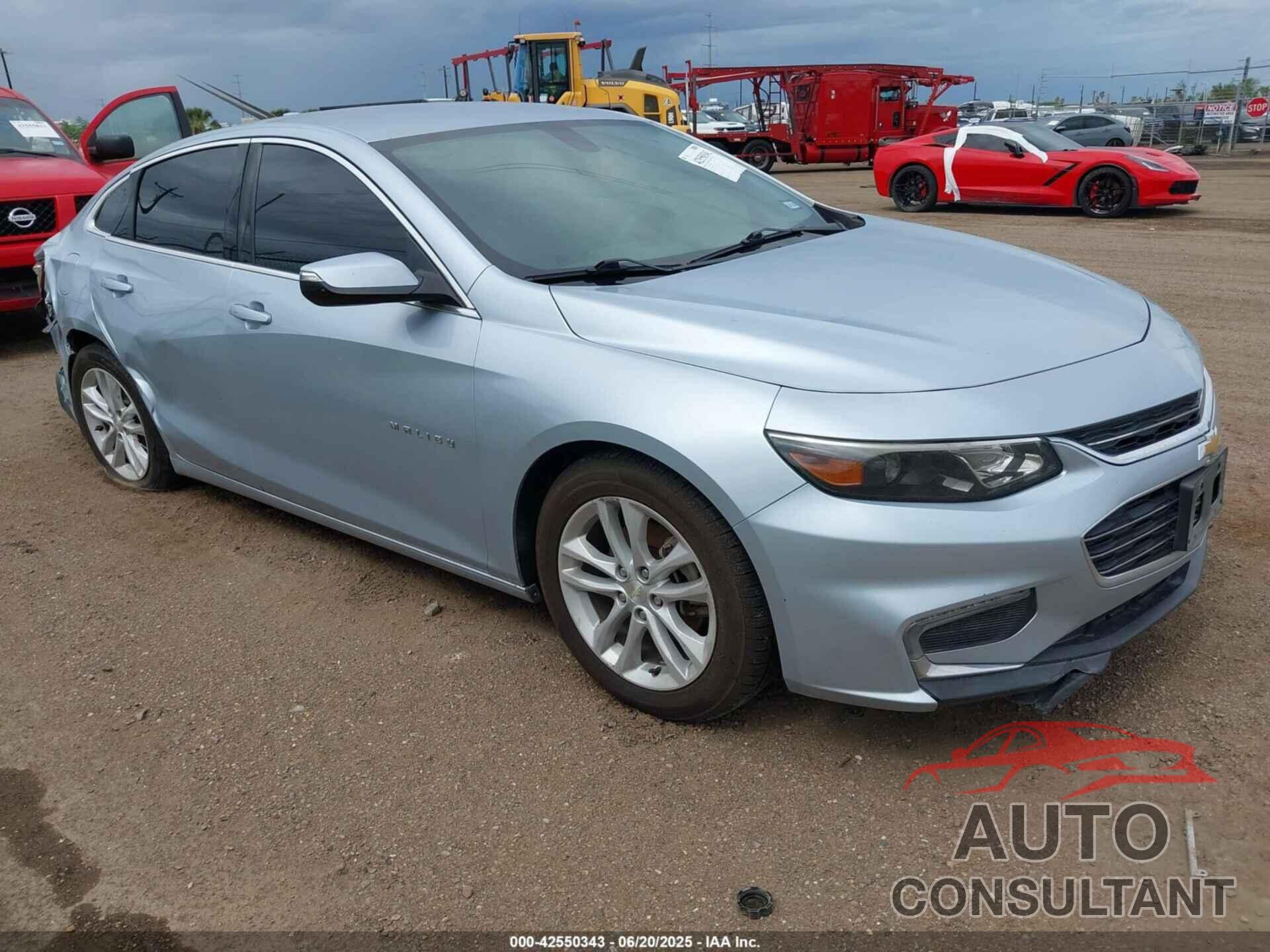 CHEVROLET MALIBU 2017 - 1G1ZE5ST5HF220491