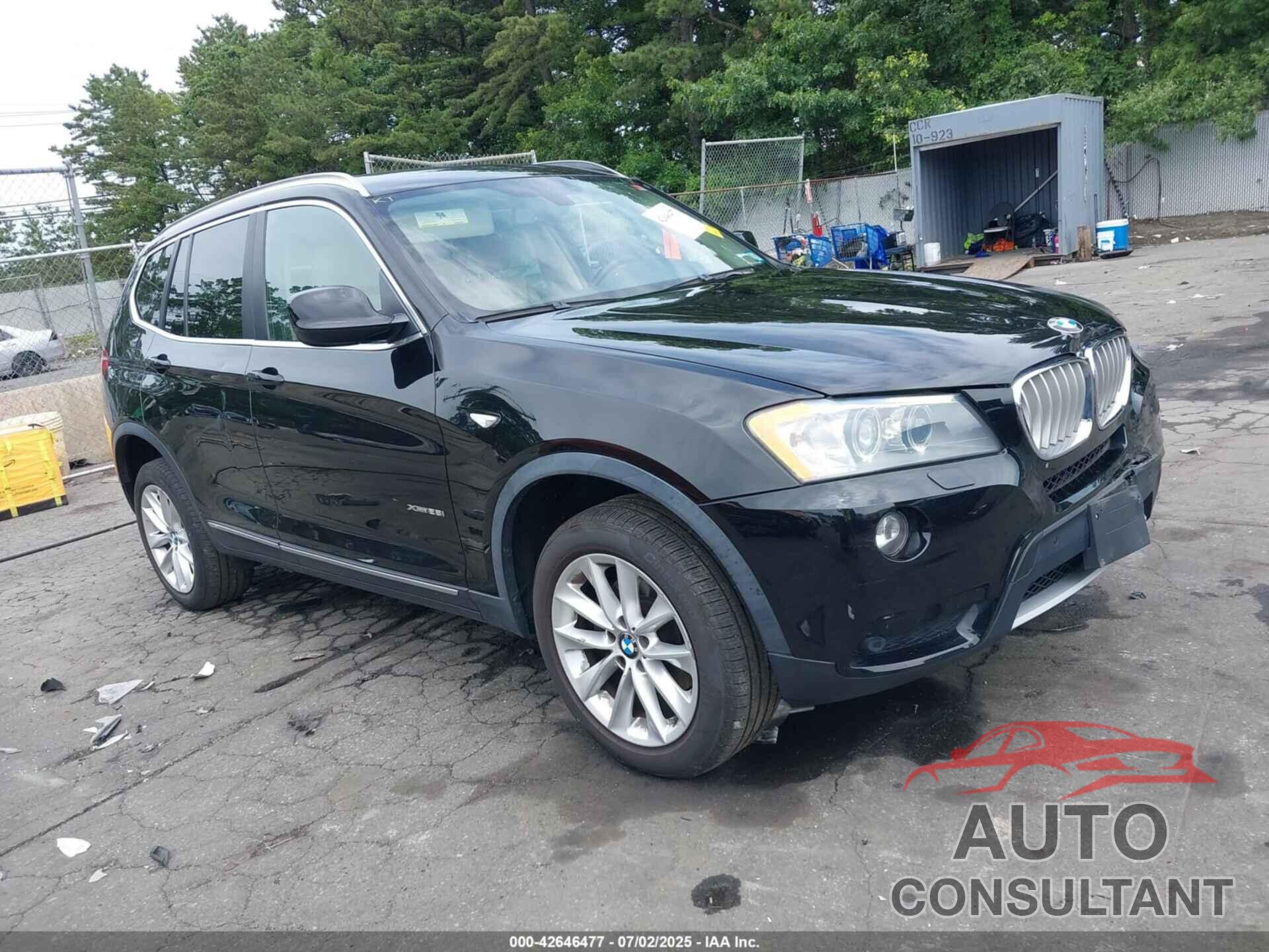 BMW X3 2014 - 5UXWX9C52E0D39952