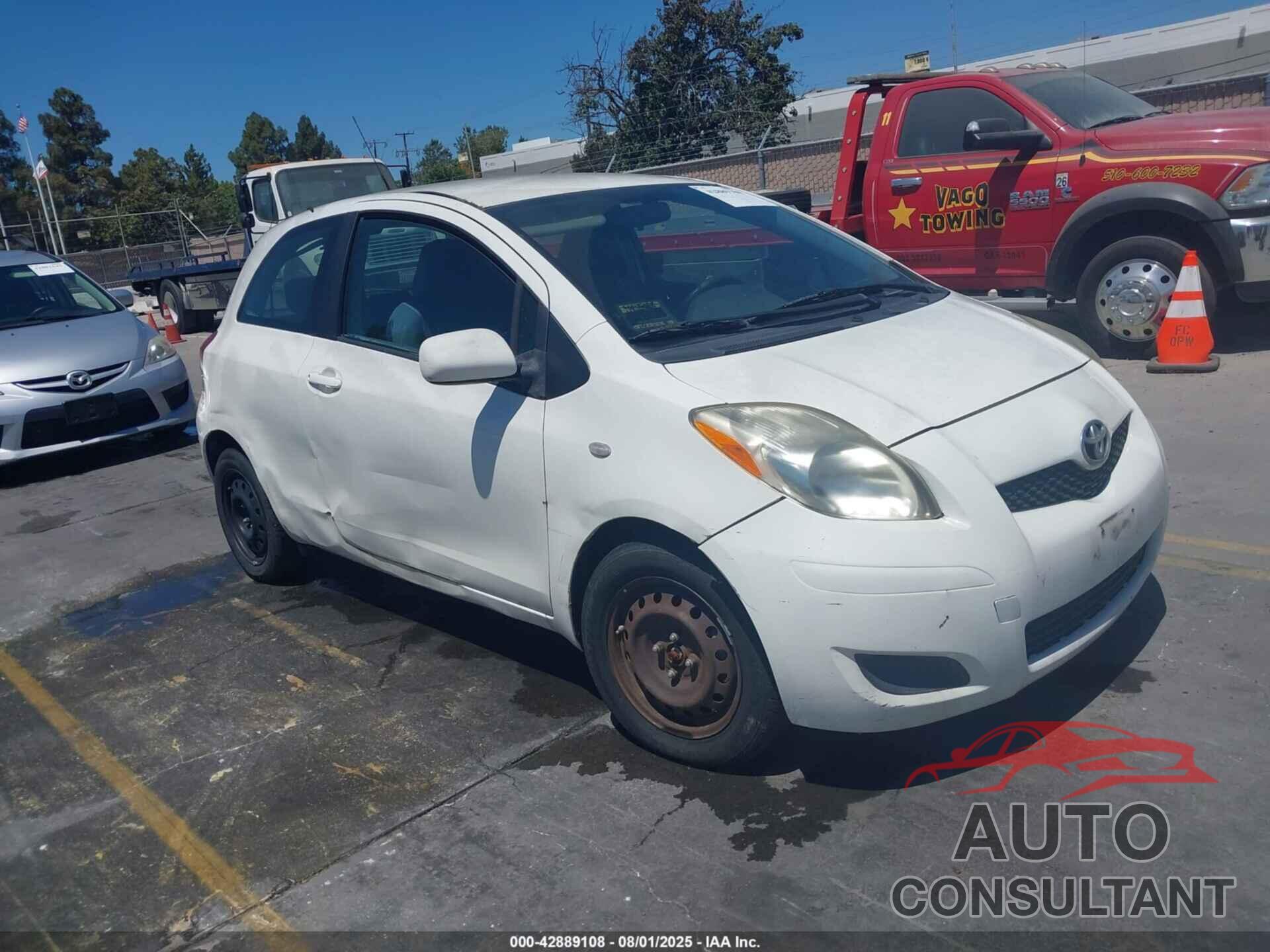 TOYOTA YARIS 2009 - JTDJT903795266786