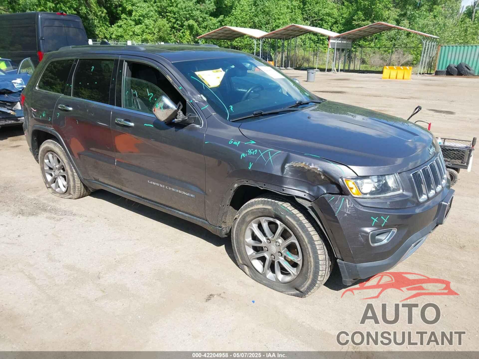 JEEP GRAND CHEROKEE 2015 - 1C4RJFBG1FC606089