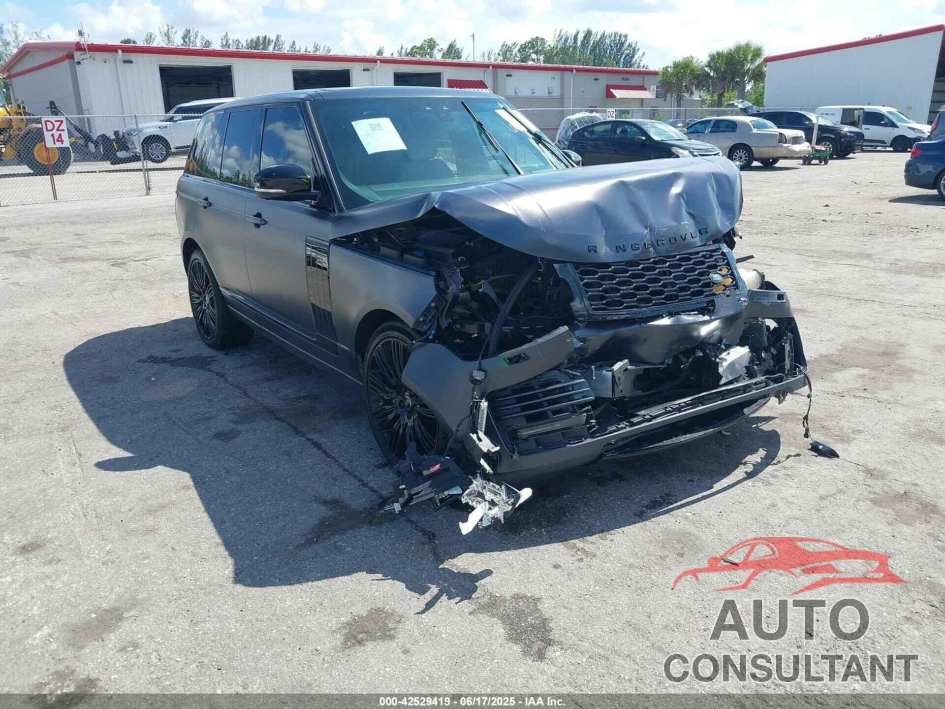 LAND ROVER RANGE ROVER 2019 - SALGS2RE8KA522240