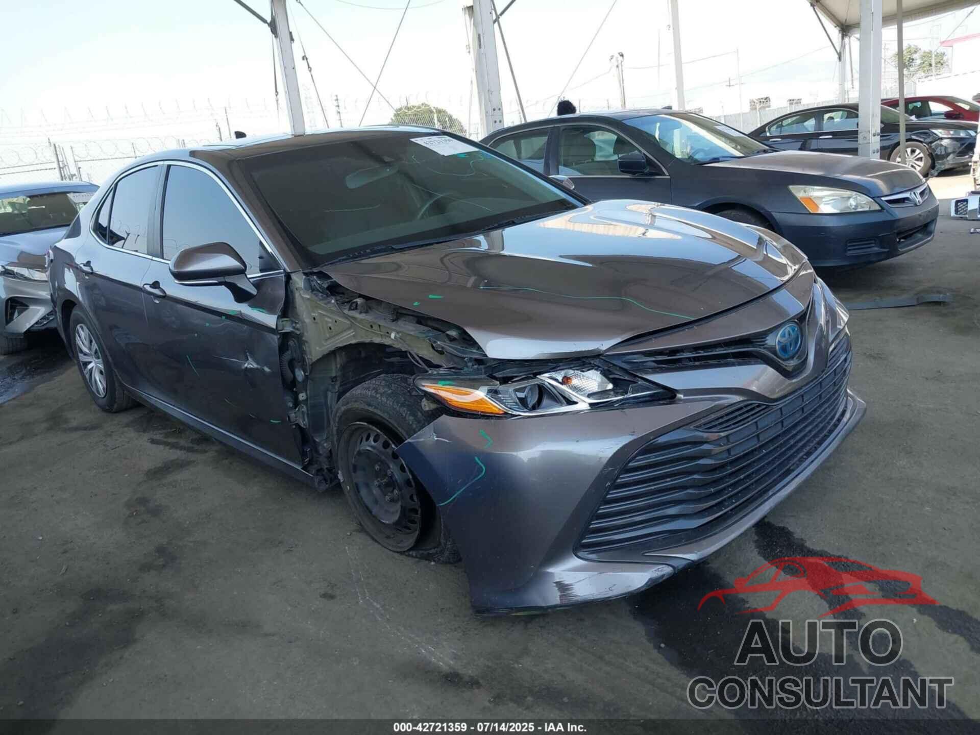 TOYOTA CAMRY HYBRID 2018 - 4T1B31HKXJU504833