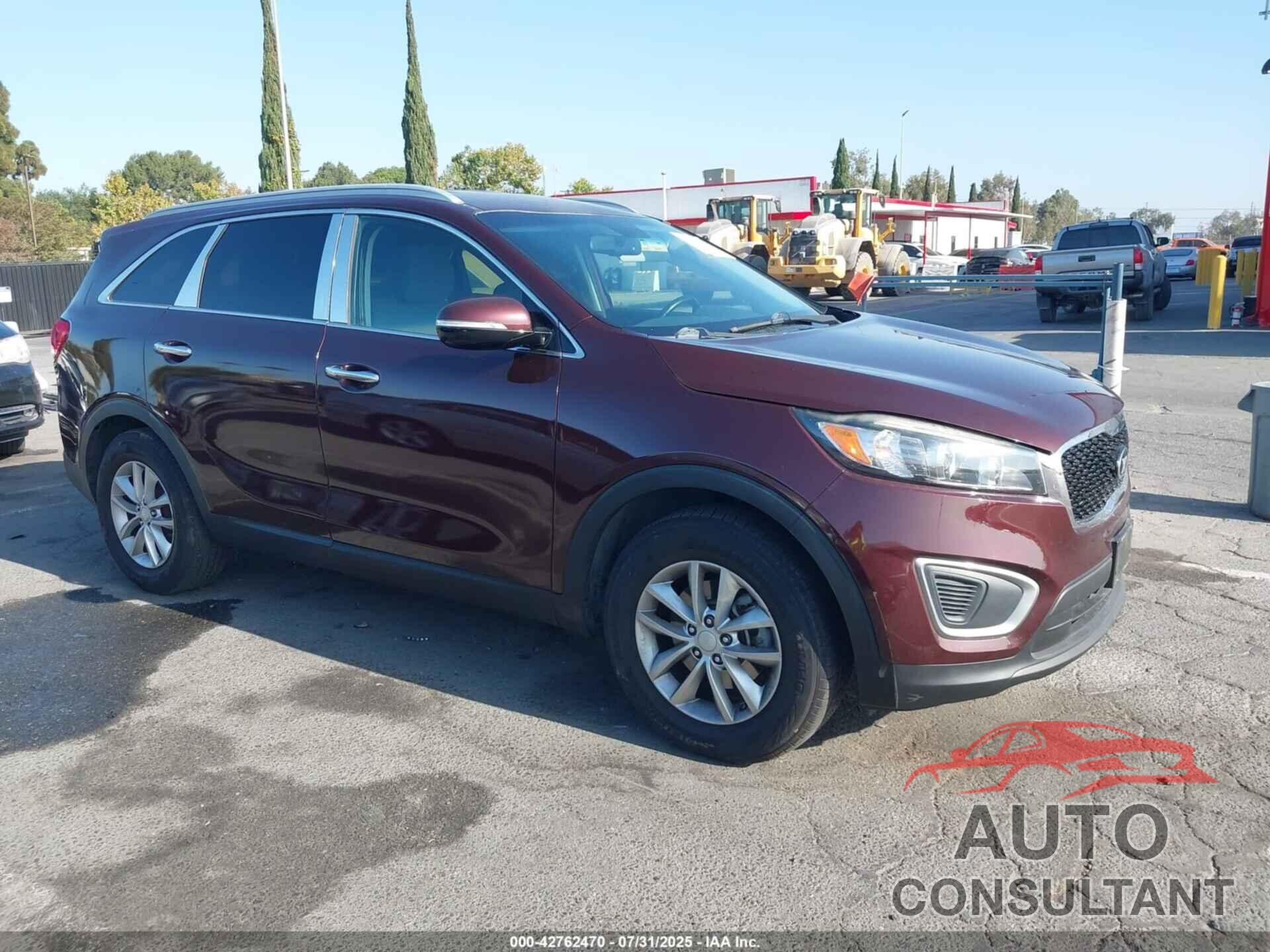 KIA SORENTO 2016 - 5XYPG4A31GG118749