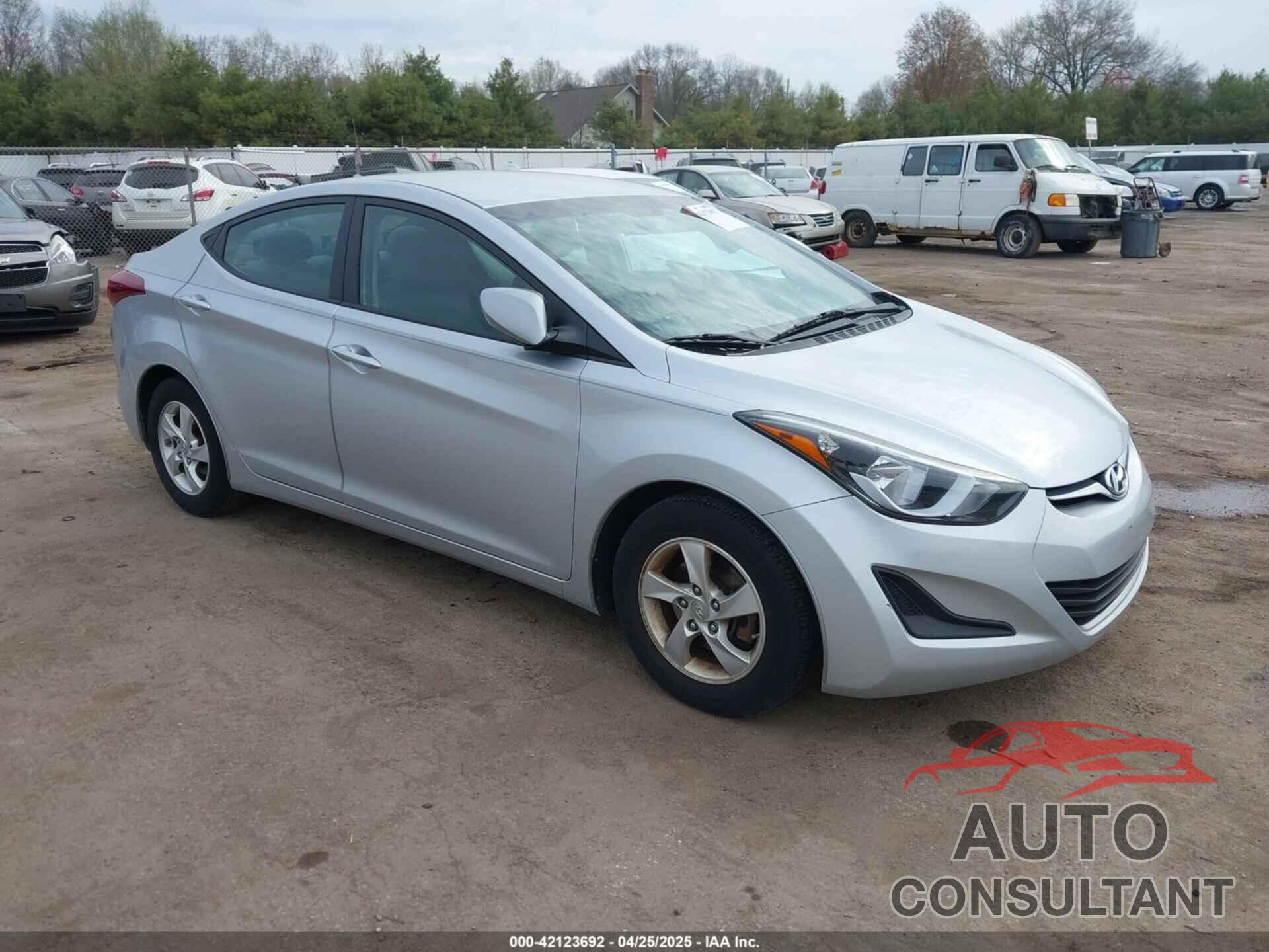 HYUNDAI ELANTRA 2014 - 5NPDH4AE1EH496903