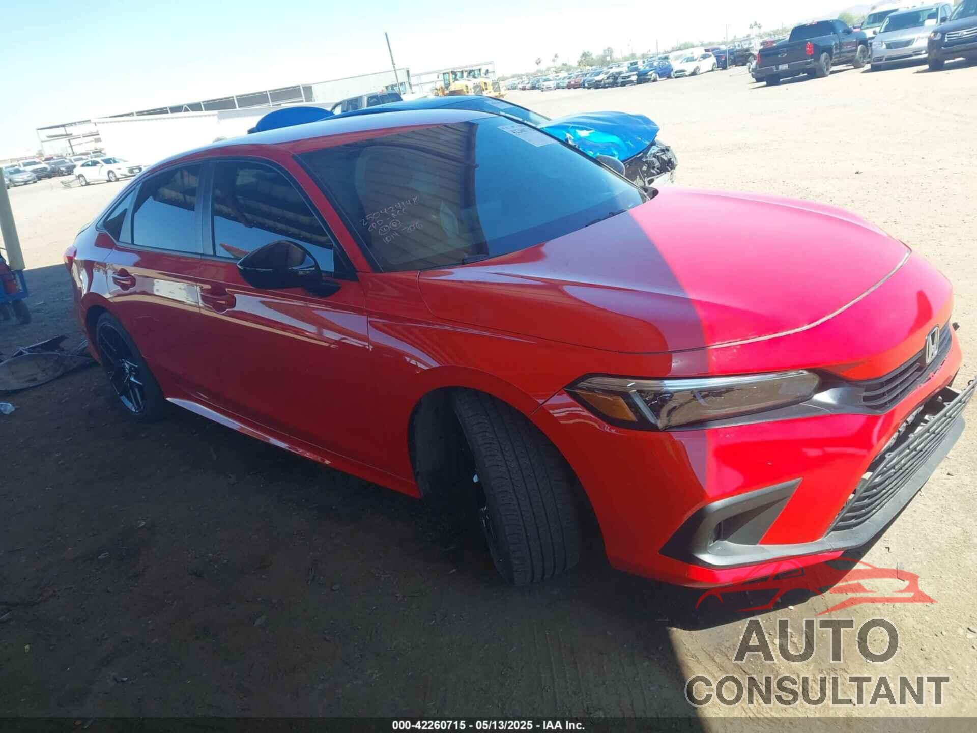 HONDA CIVIC 2023 - 2HGFE2F54PH551906