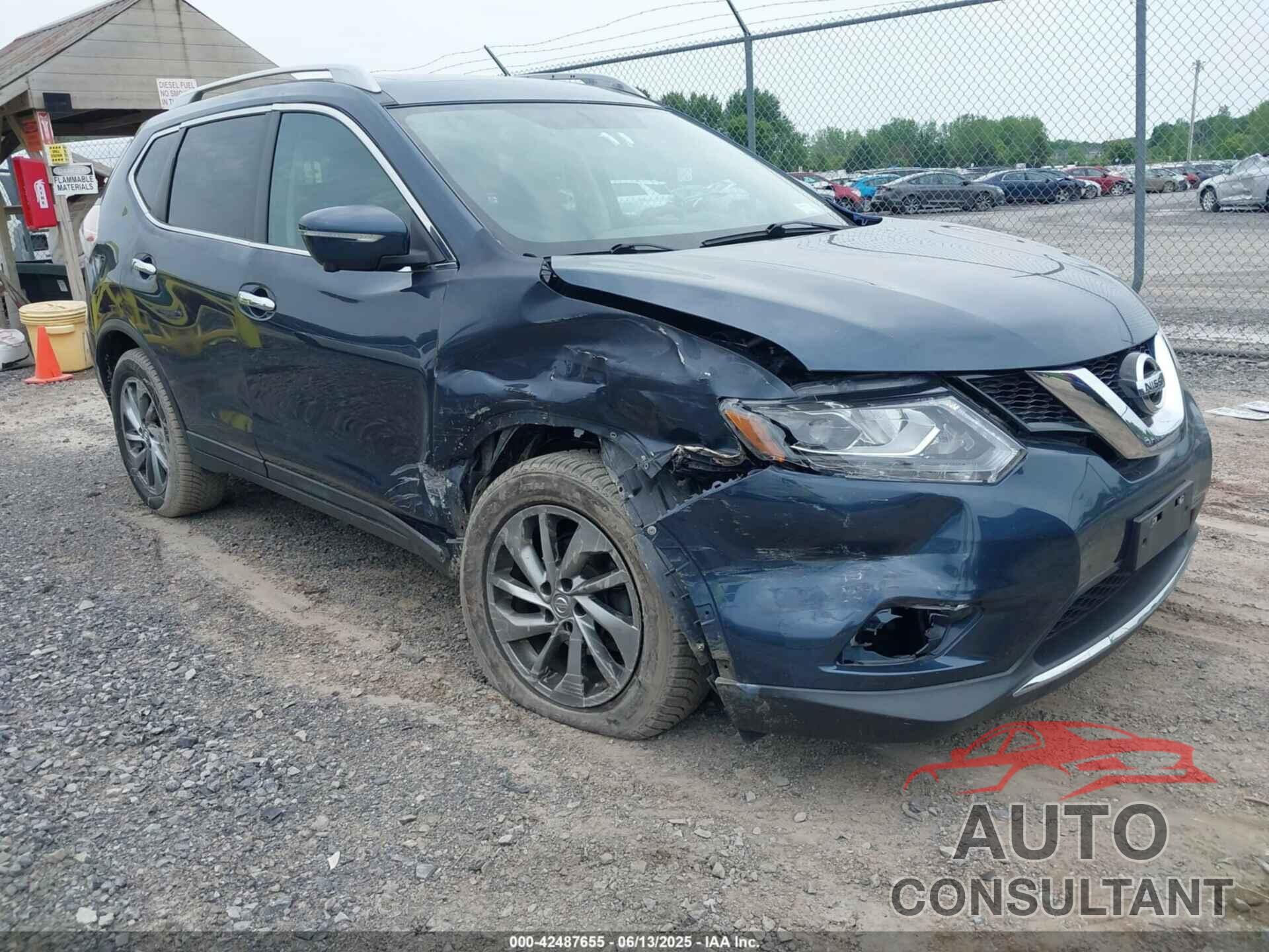 NISSAN ROGUE 2015 - 5N1AT2MV1FC813413