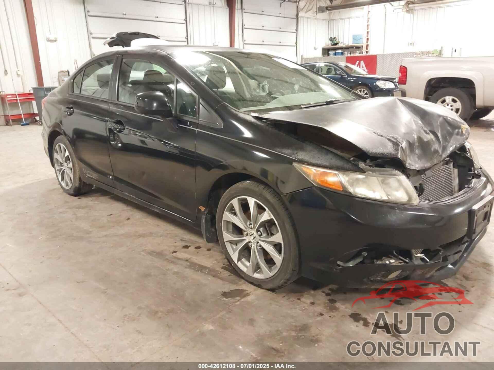 HONDA CIVIC 2012 - 2HGFB6E5XCH702453