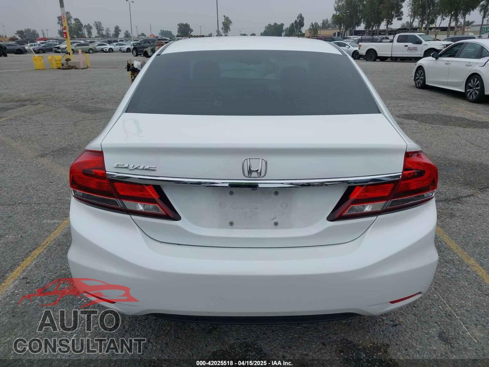 HONDA CIVIC 2013 - 19XFB2F94DE258895