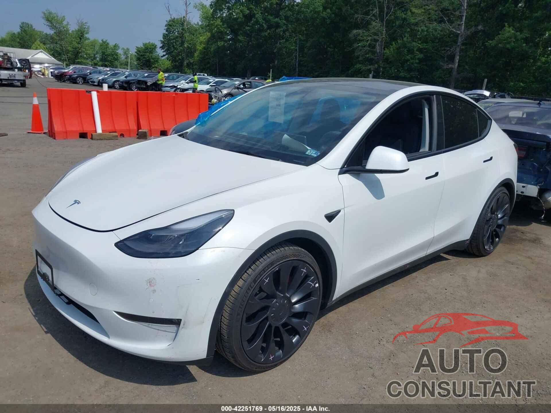 TESLA MODEL Y 2022 - 7SAYGDEF4NF400304