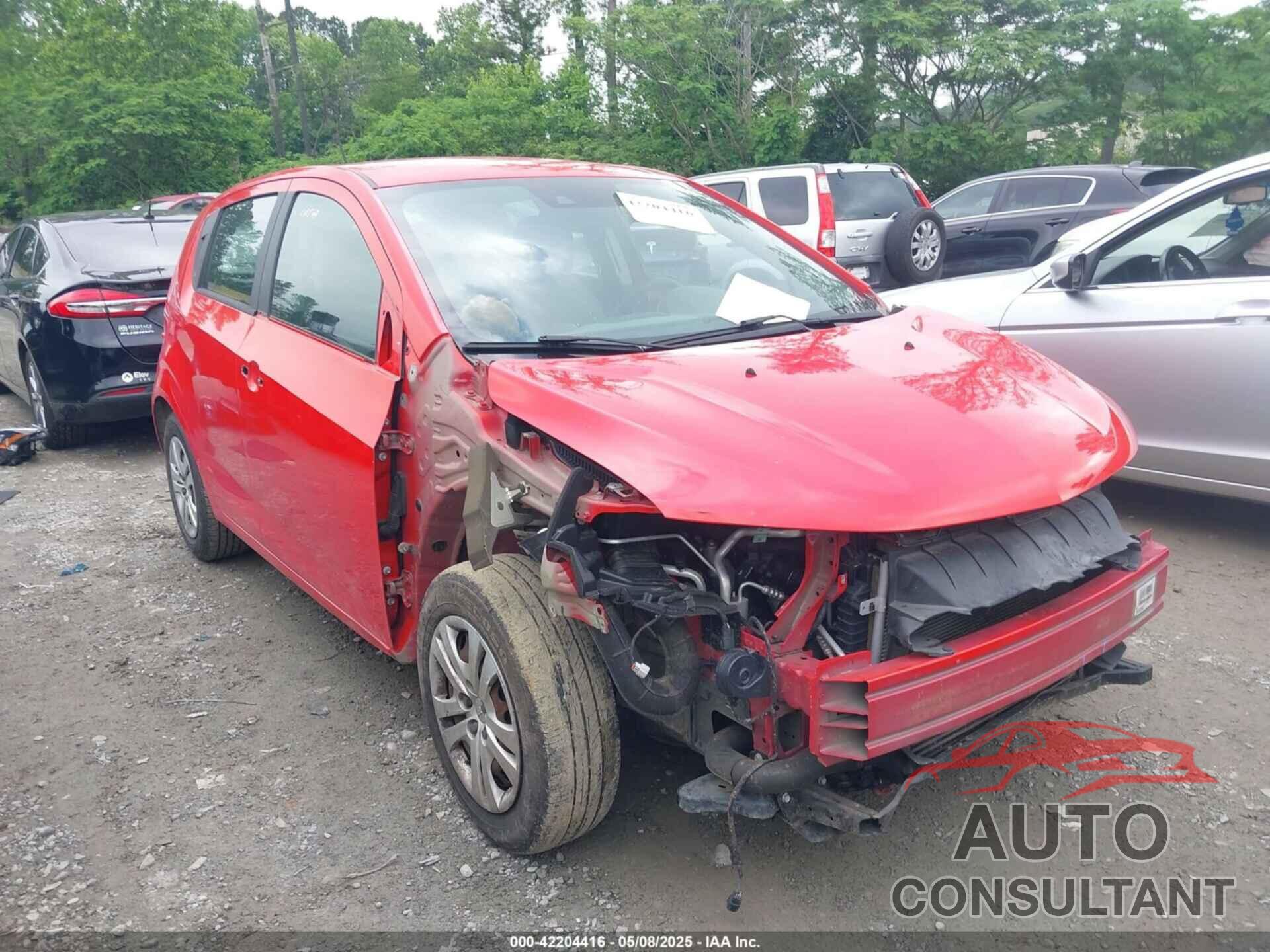 CHEVROLET SONIC 2020 - 1G1JG6SB5L4115409