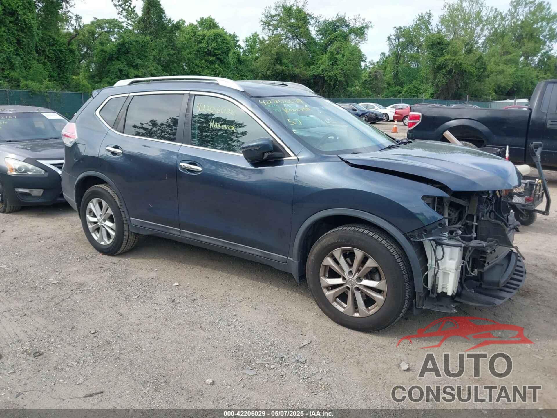 NISSAN ROGUE 2016 - 5N1AT2MV7GC828158