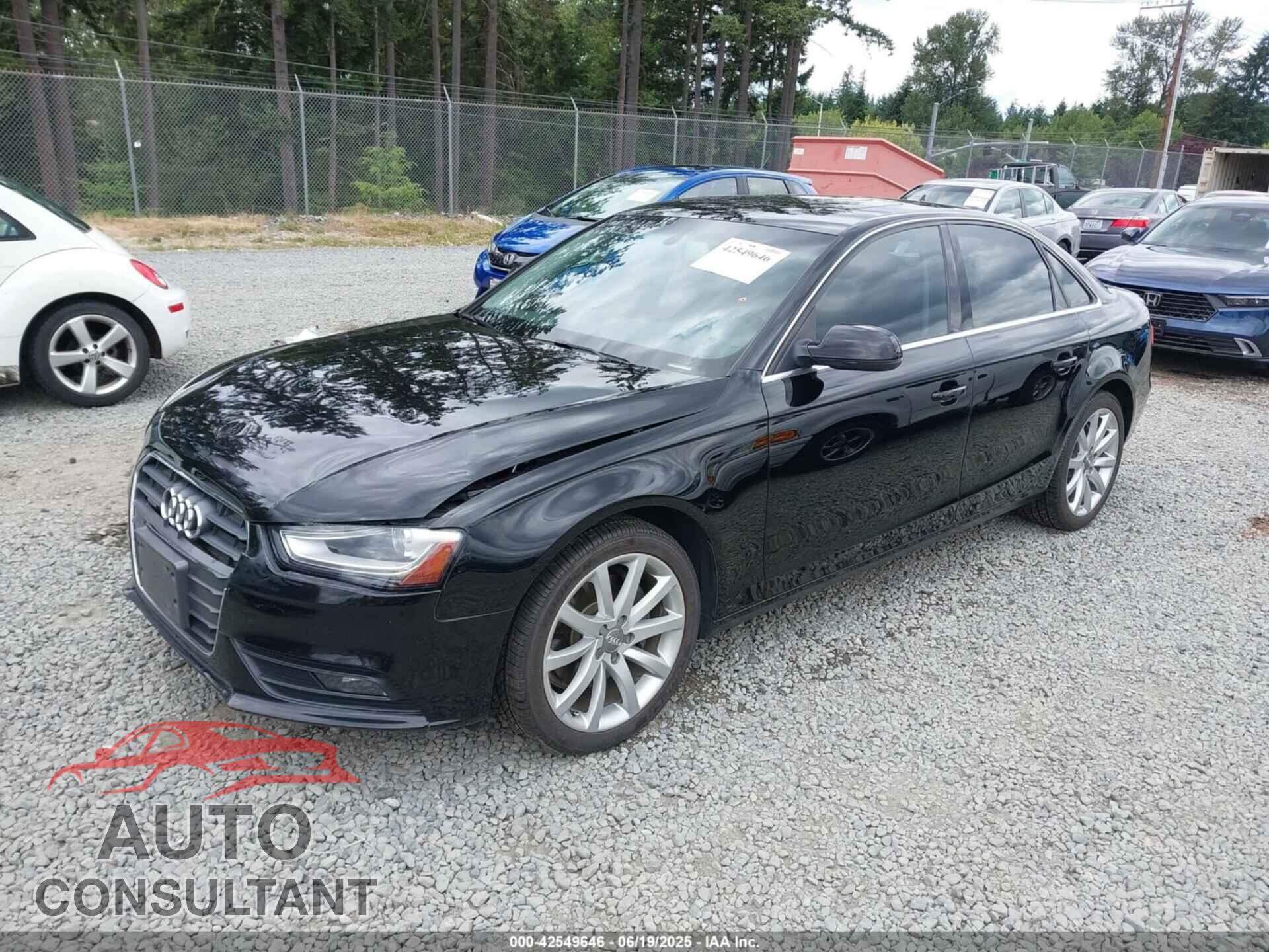 AUDI A4 2013 - WAUFFAFL5DN010836
