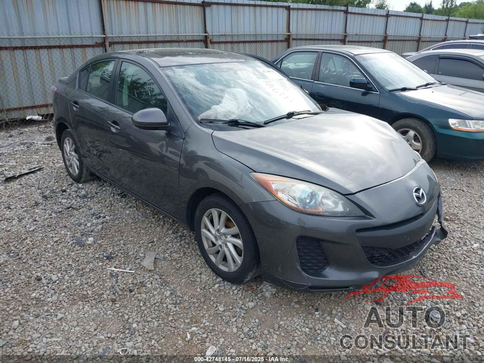 MAZDA 3 2012 - JM1BL1V70C1655818