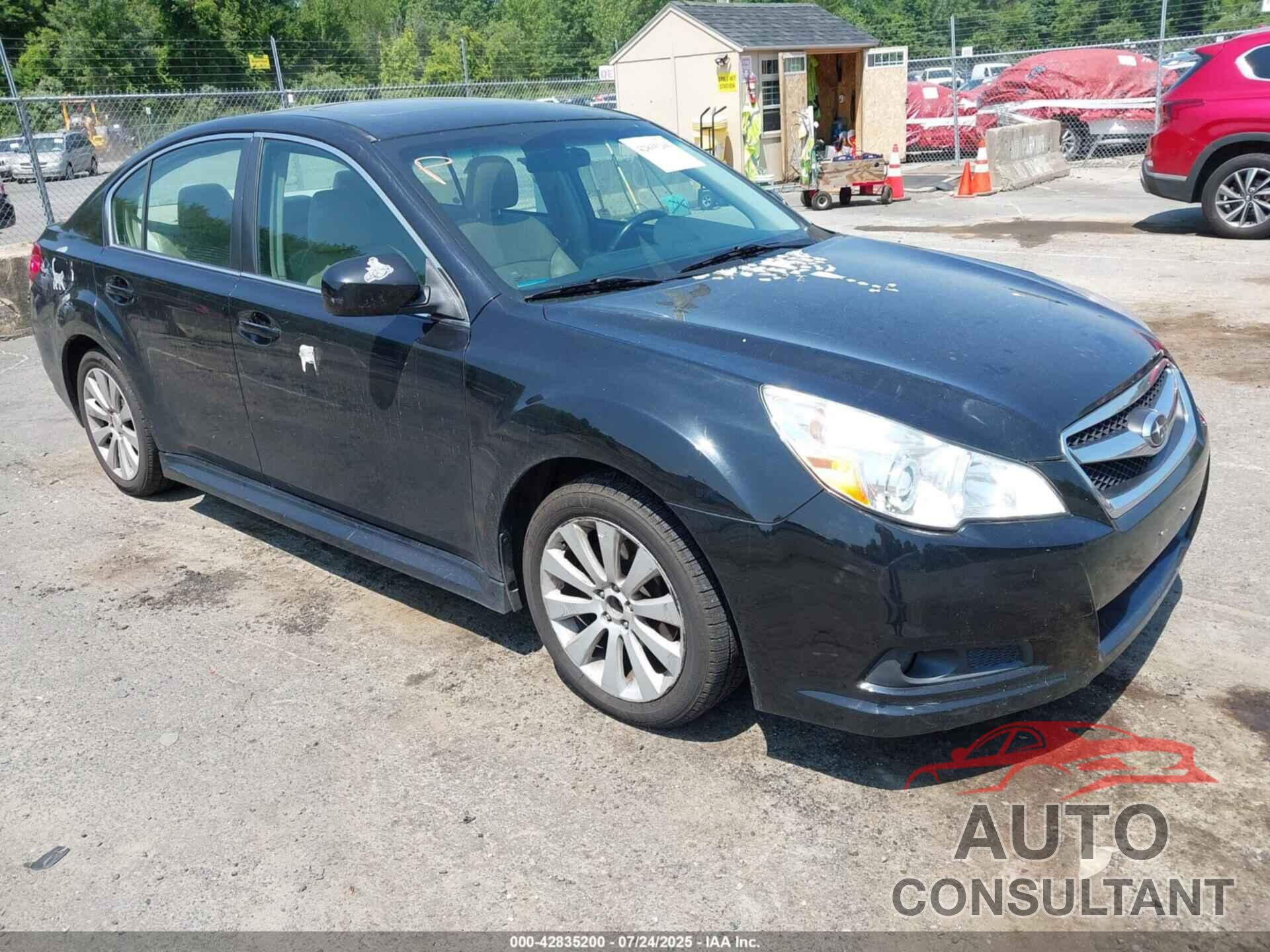SUBARU LEGACY 2011 - 4S3BMBK60B3213736