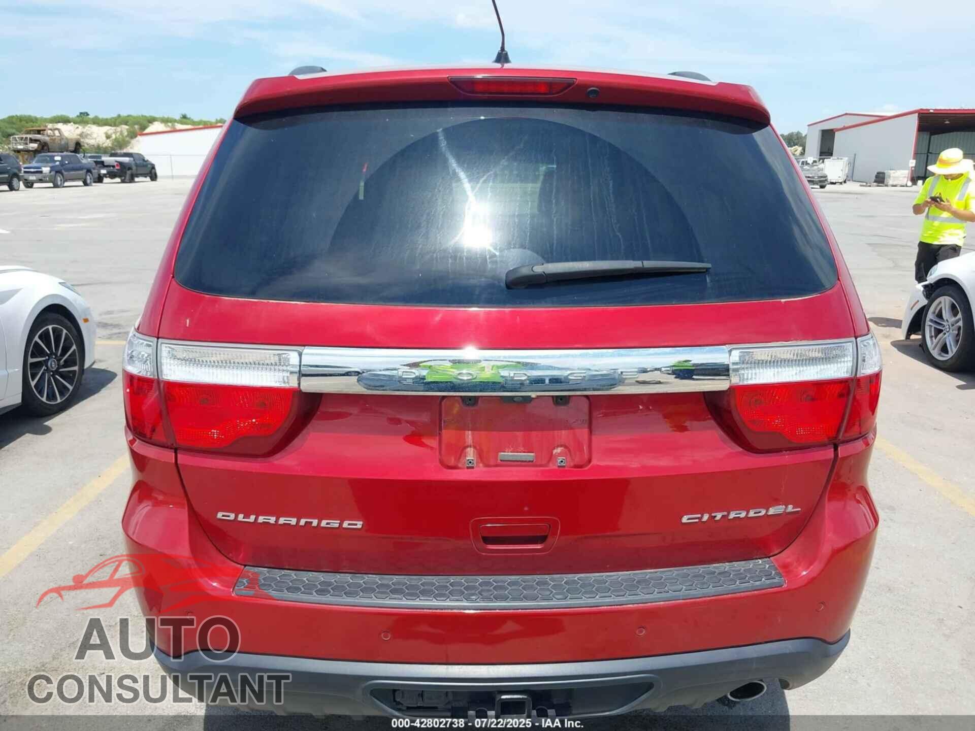 DODGE DURANGO 2011 - 1D4RD5GG2BC648195