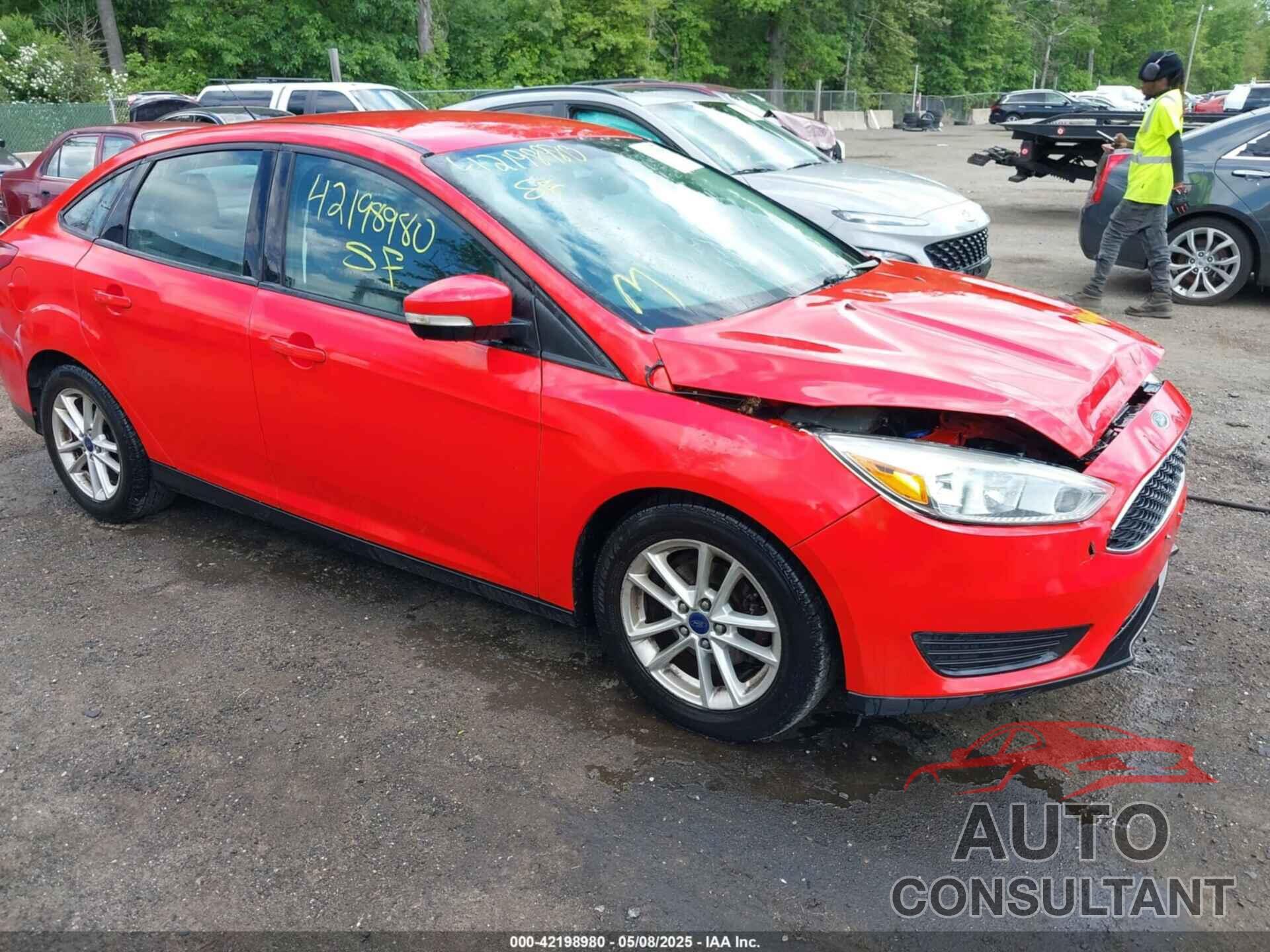 FORD FOCUS 2016 - 1FADP3F28GL323606
