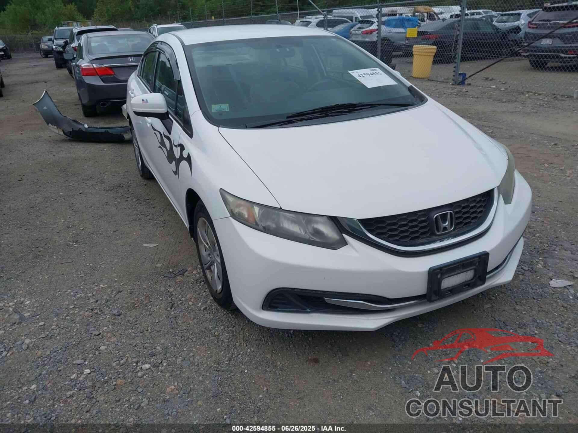 HONDA CIVIC 2015 - 19XFB2F59FE020962