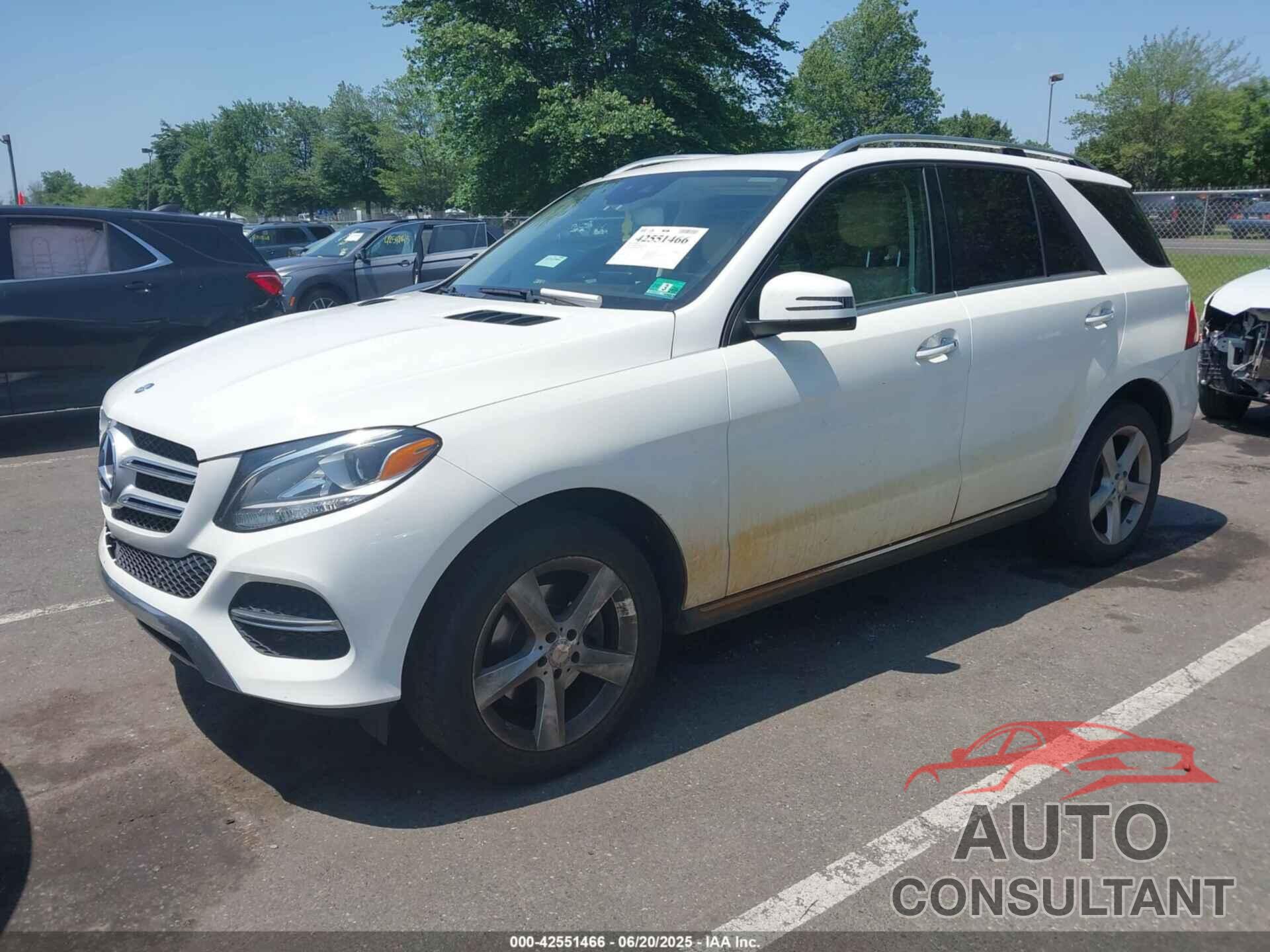 MERCEDES-BENZ GLE 350 2016 - 4JGDA5HB4GA791778