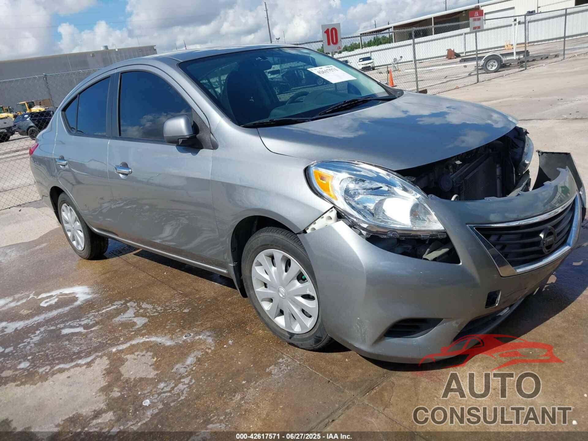 NISSAN VERSA 2012 - 3N1CN7AP2CL908530