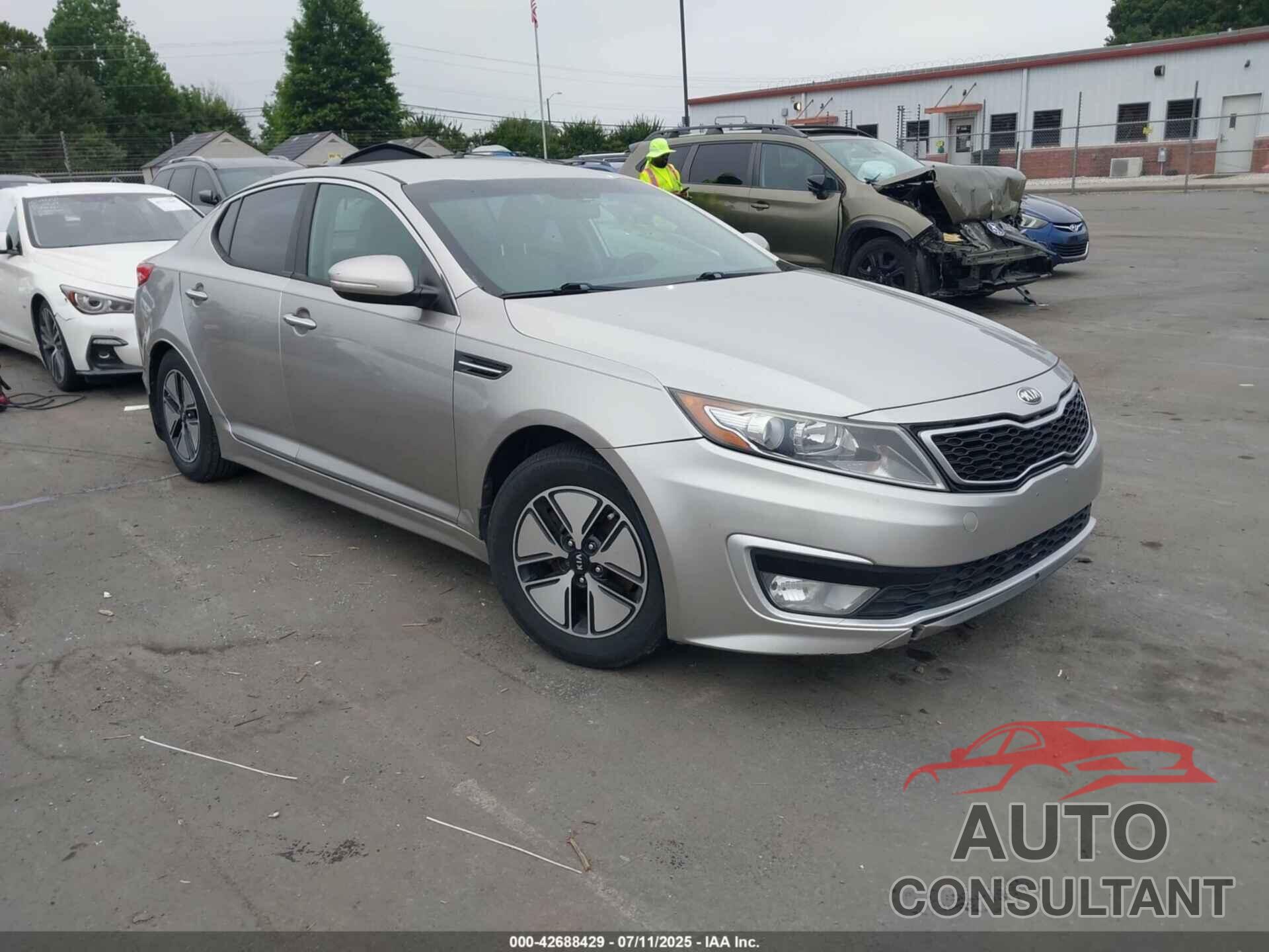 KIA OPTIMA HYBRID 2012 - KNAGM4AD2C5031458