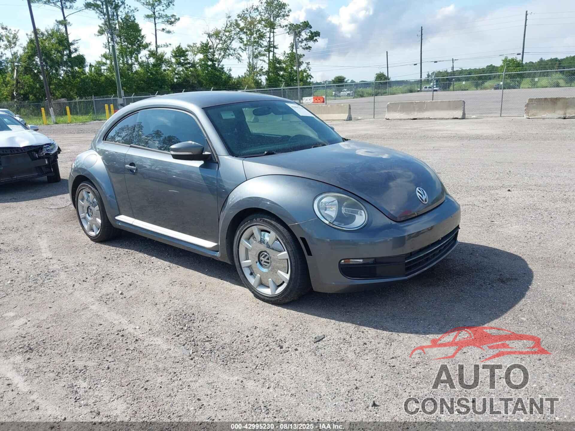 VOLKSWAGEN BEETLE 2012 - 3VWJP7AT8CM646760