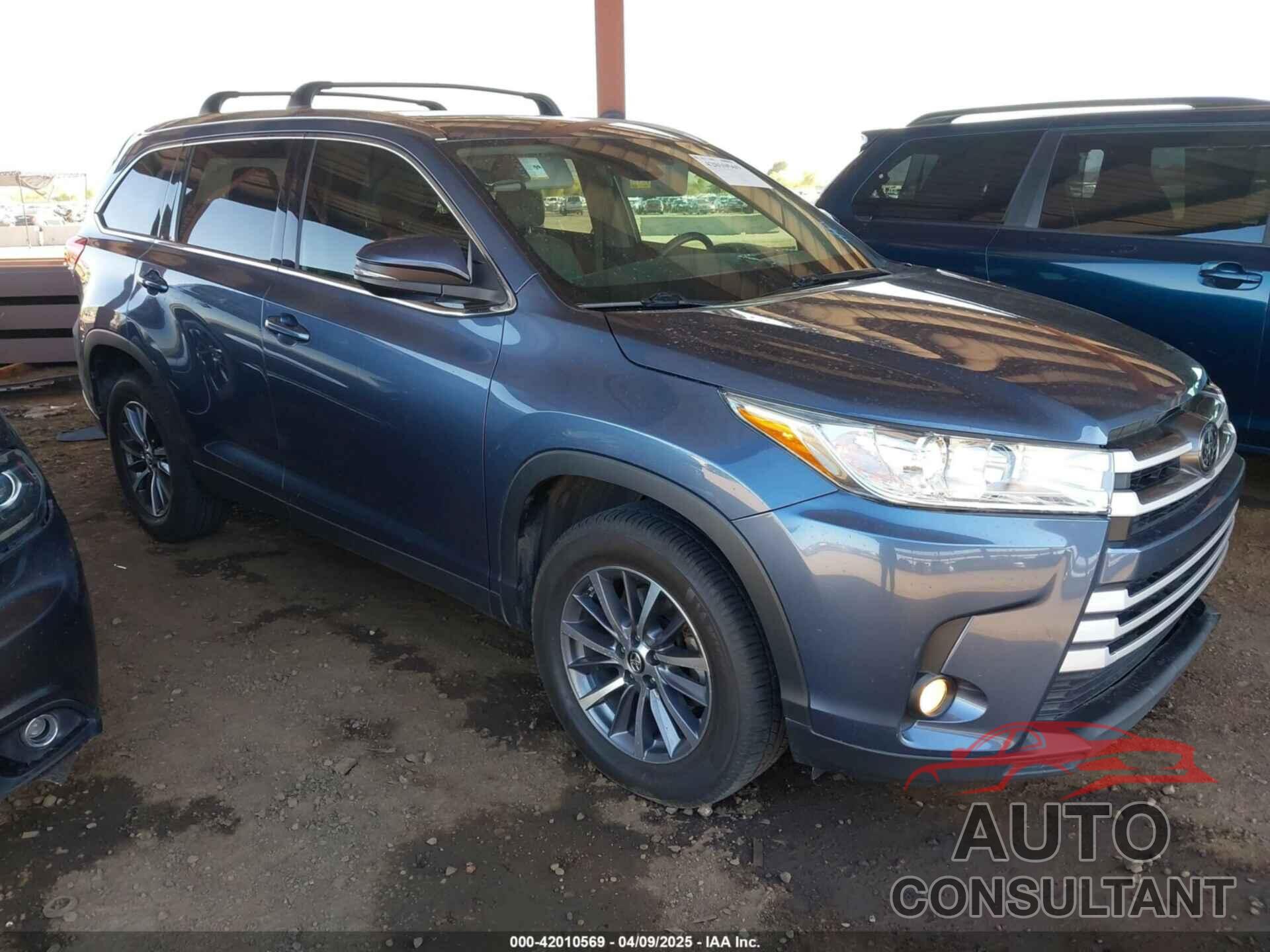 TOYOTA HIGHLANDER 2019 - 5TDKZRFH1KS356148