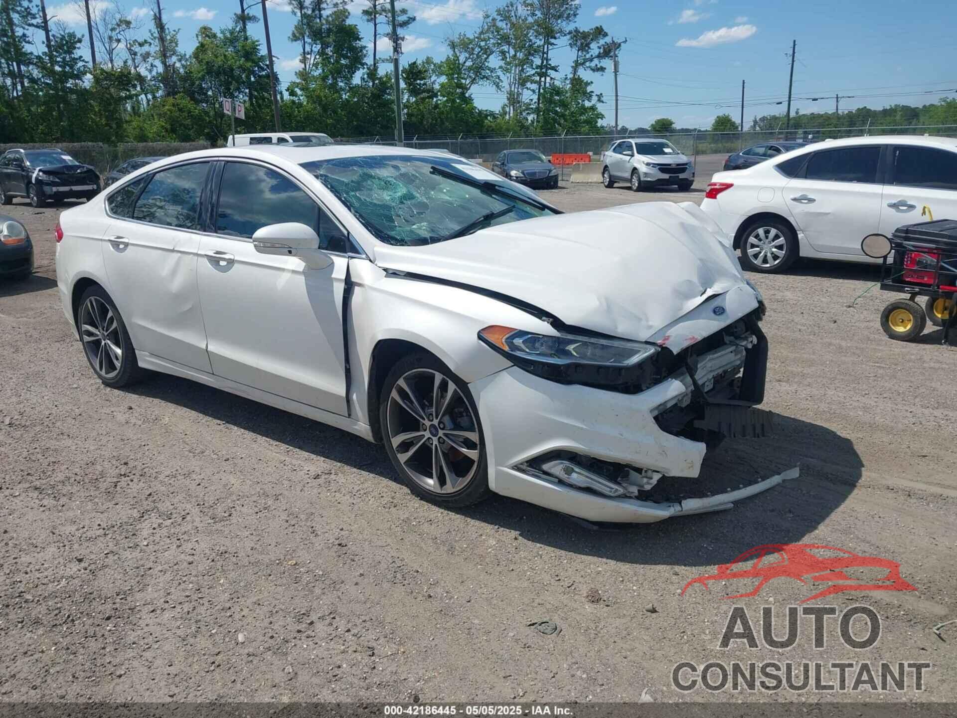 FORD FUSION 2017 - 3FA6P0K93HR392992