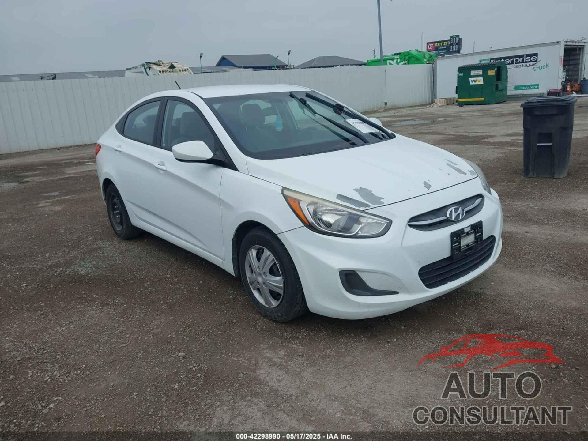 HYUNDAI ACCENT 2016 - KMHCT4AE6GU059915