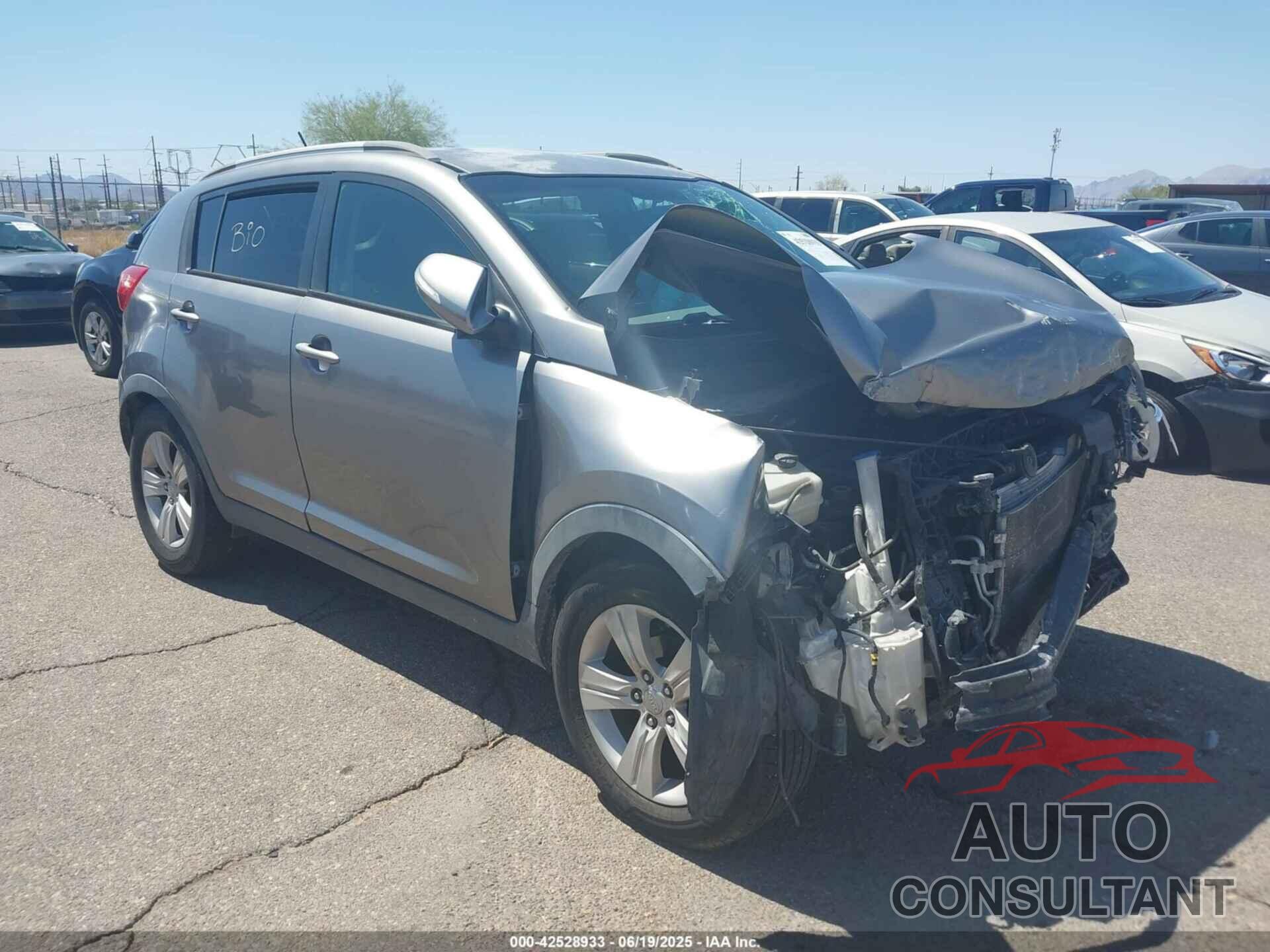 KIA SPORTAGE 2011 - KNDPB3A29B7039450
