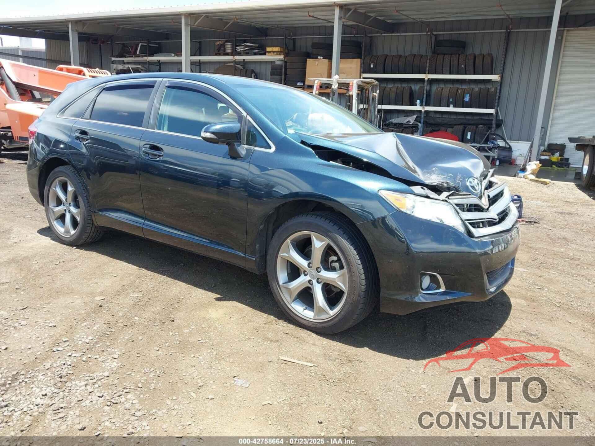 TOYOTA VENZA 2014 - 4T3ZK3BB2EU067753