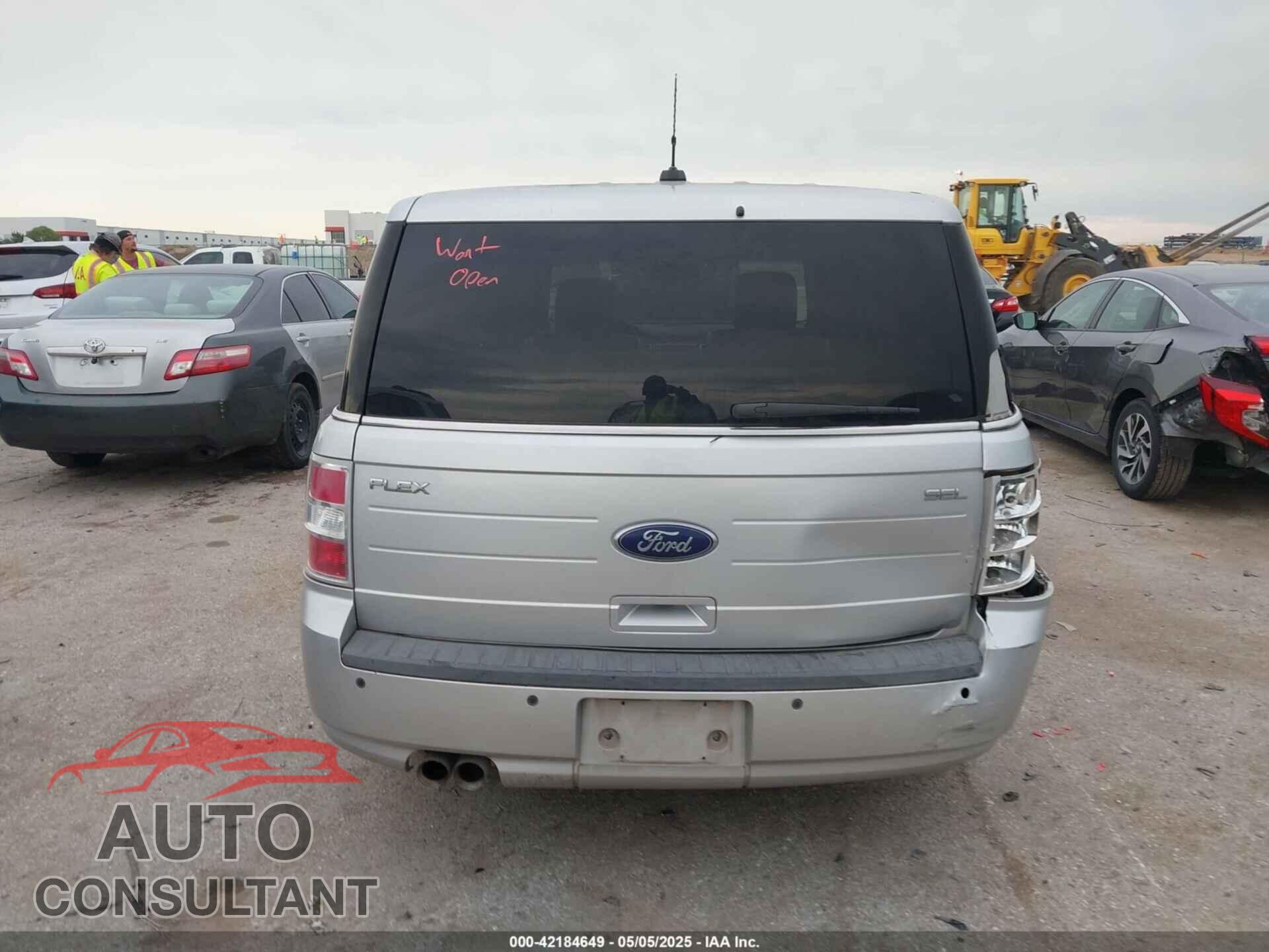 FORD FLEX 2011 - 2FMGK5CCXBBD24775