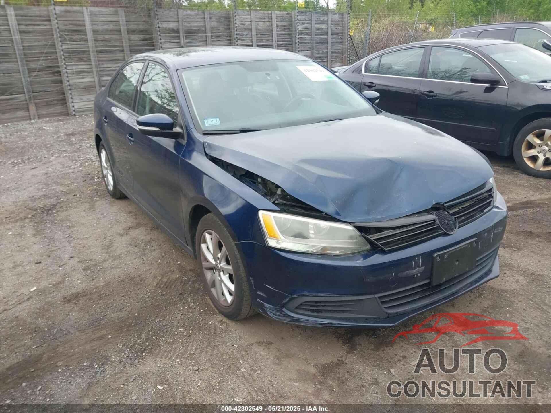VOLKSWAGEN JETTA 2012 - 3VWDP7AJ0CM133014