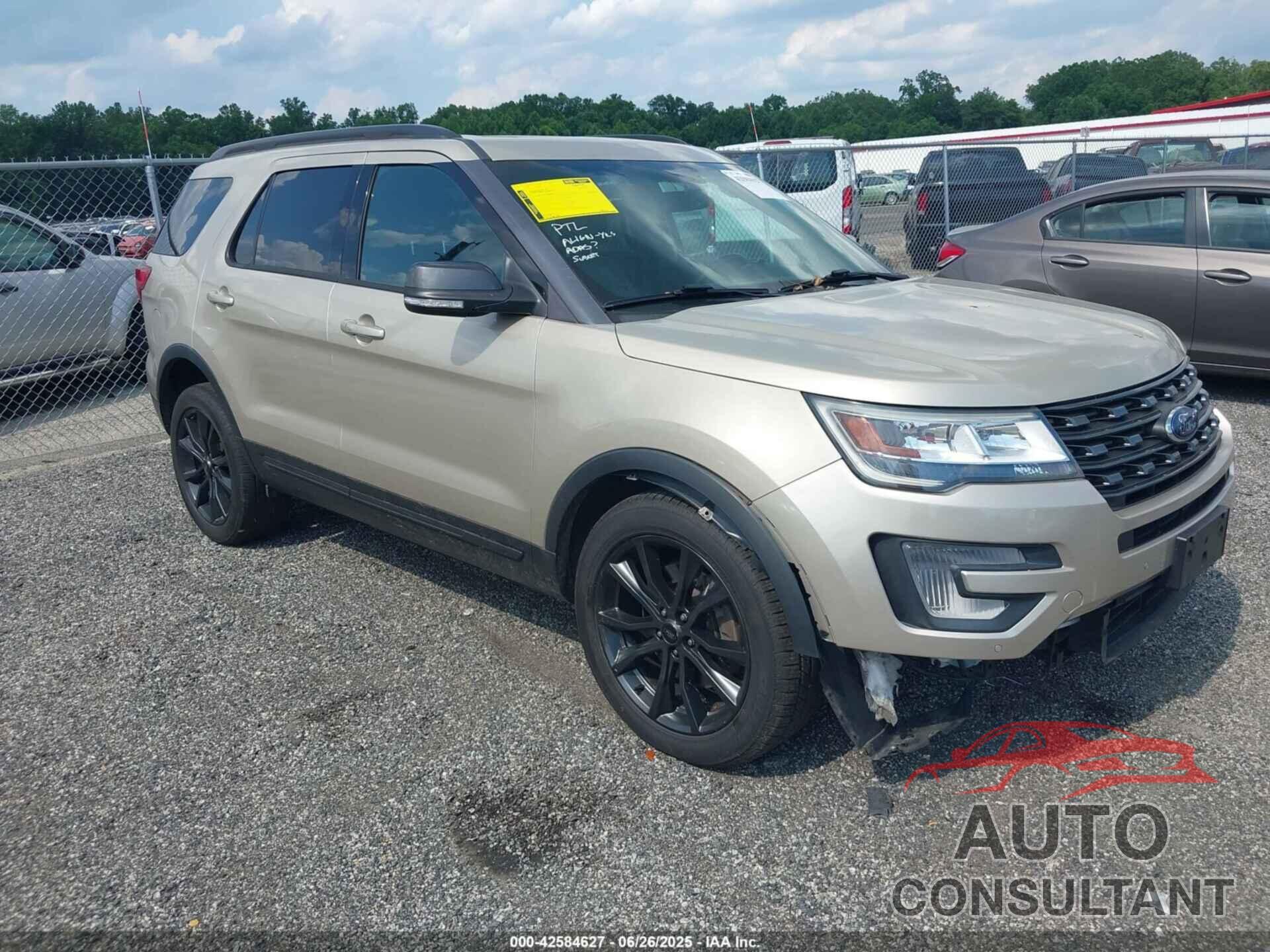 FORD EXPLORER 2017 - 1FM5K8D83HGD46458