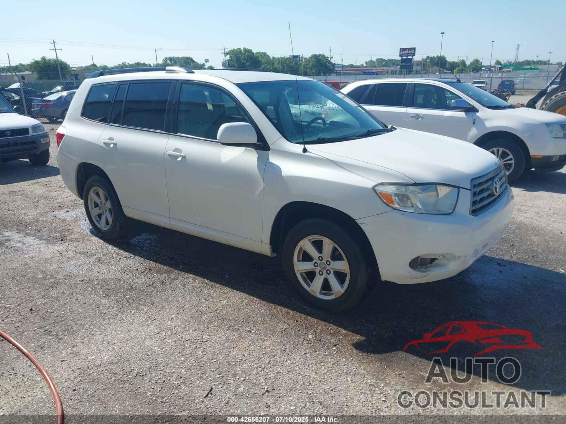 TOYOTA HIGHLANDER 2009 - JTEDS41A192074342