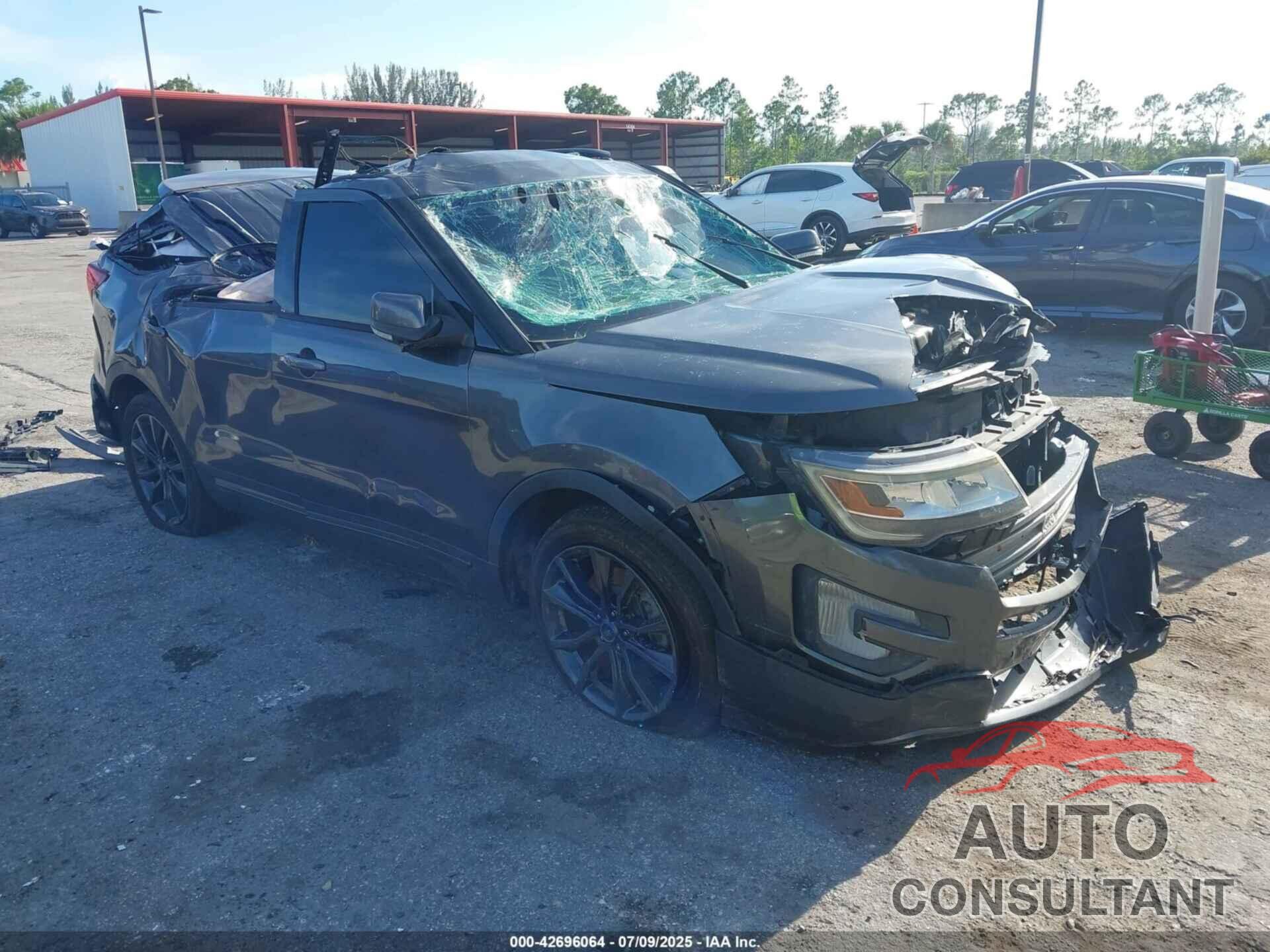 FORD EXPLORER 2017 - 1FM5K7D85HGC45173