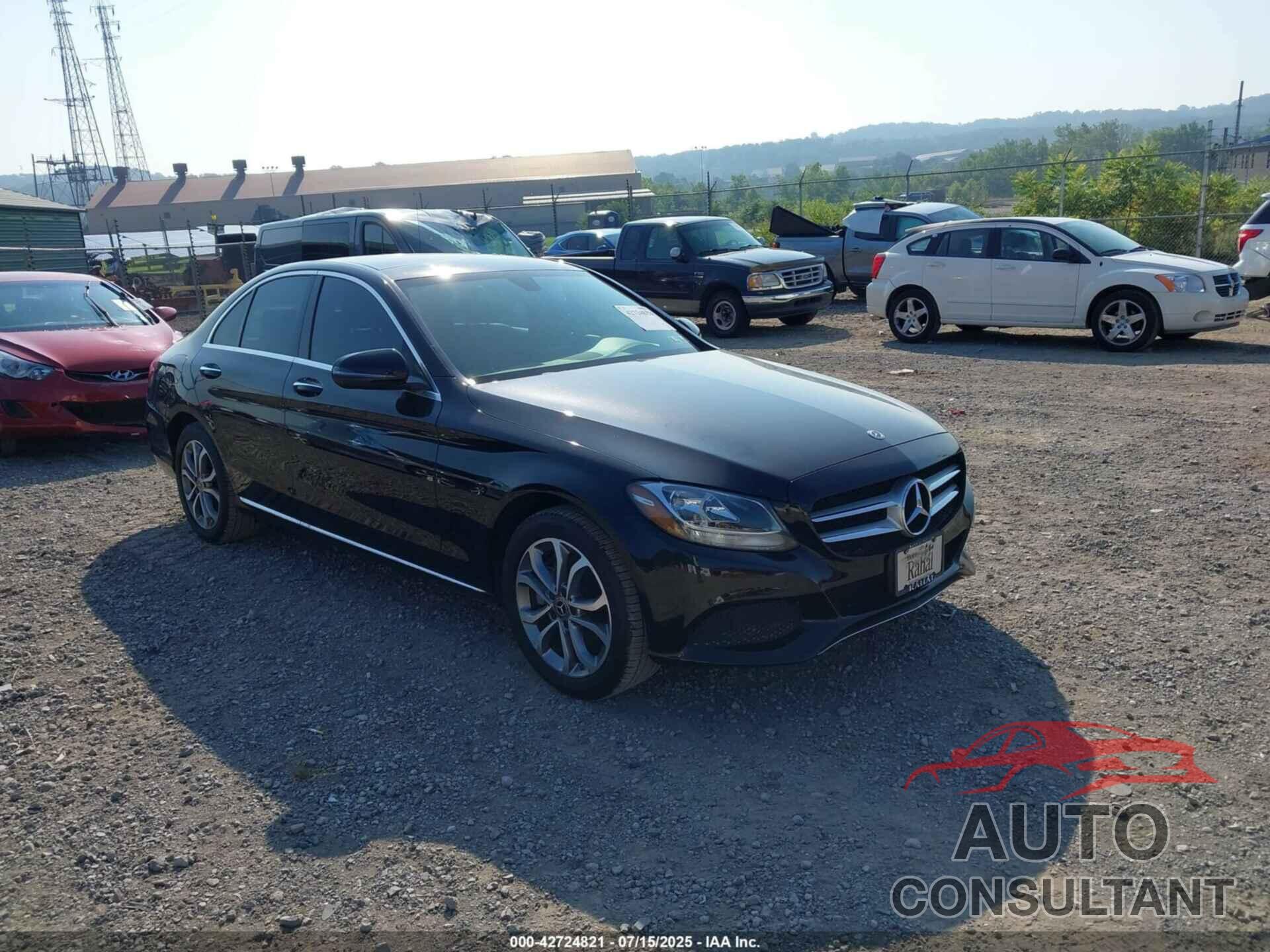 MERCEDES-BENZ C 300 2018 - WDDWF4KBXJR311890