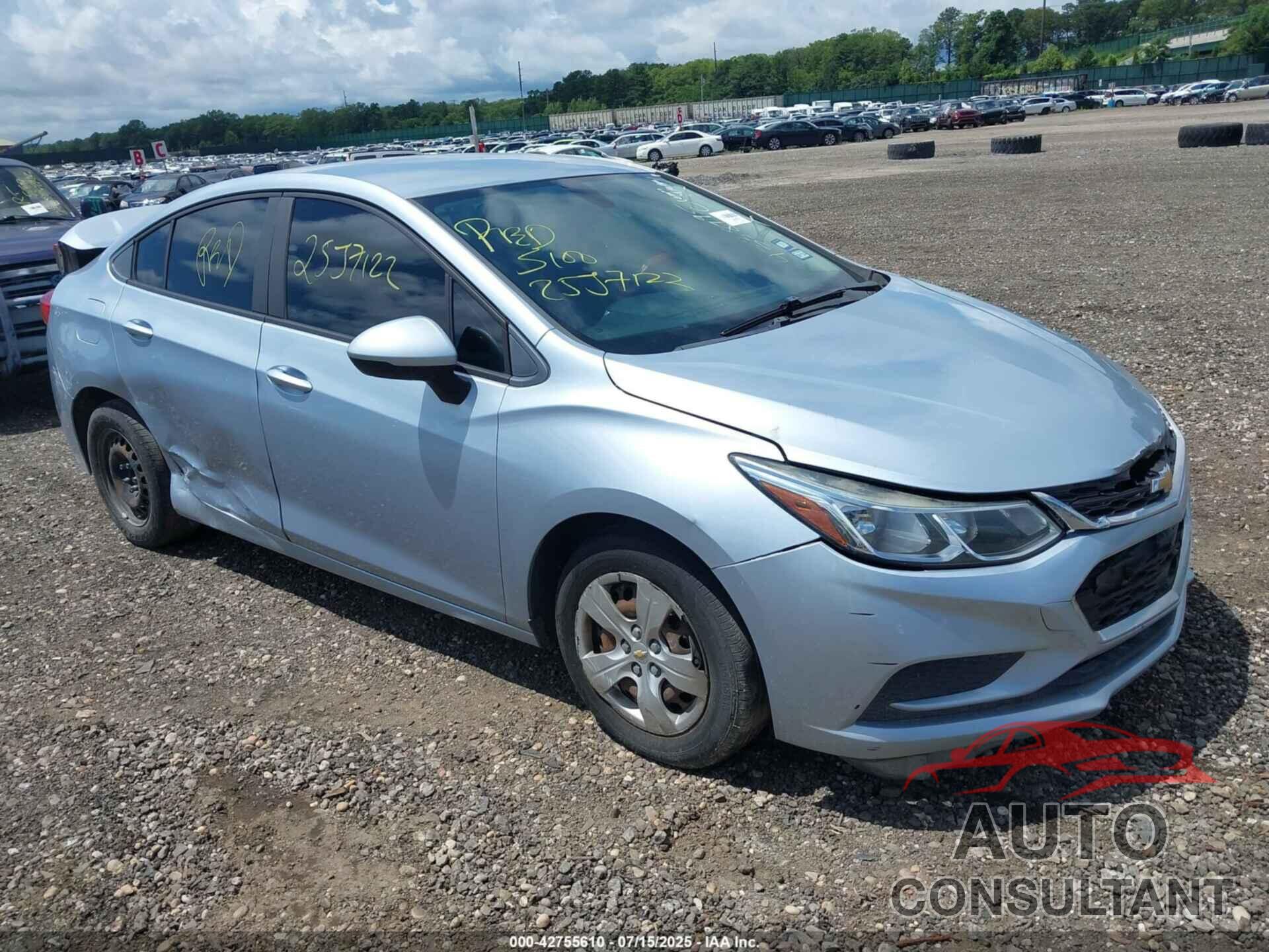CHEVROLET CRUZE 2017 - 1G1BC5SM9H7149483