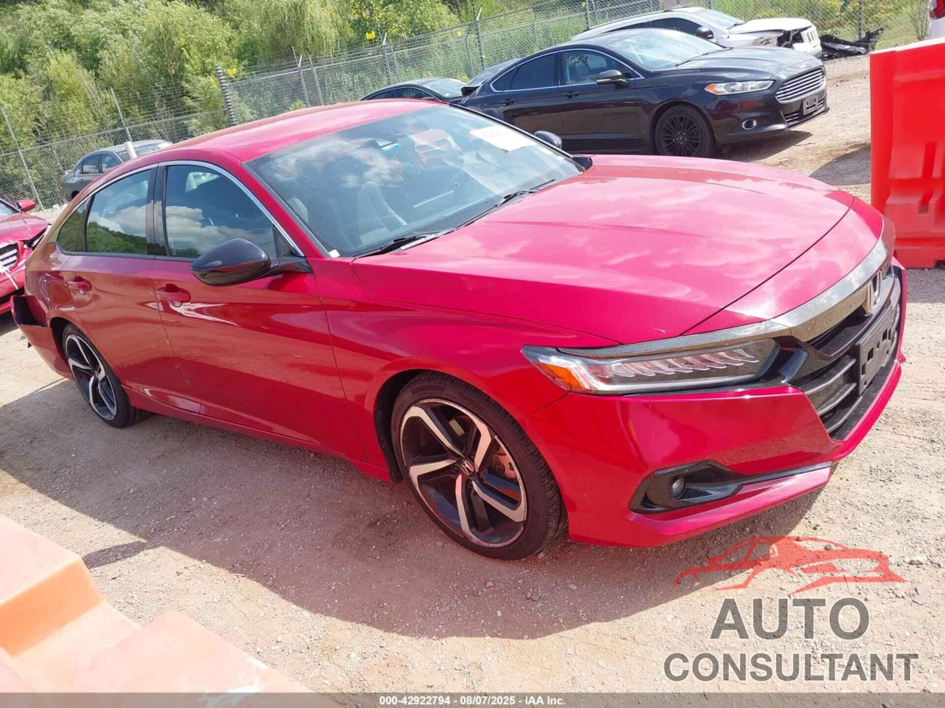 HONDA ACCORD 2021 - 1HGCV1F30MA079872