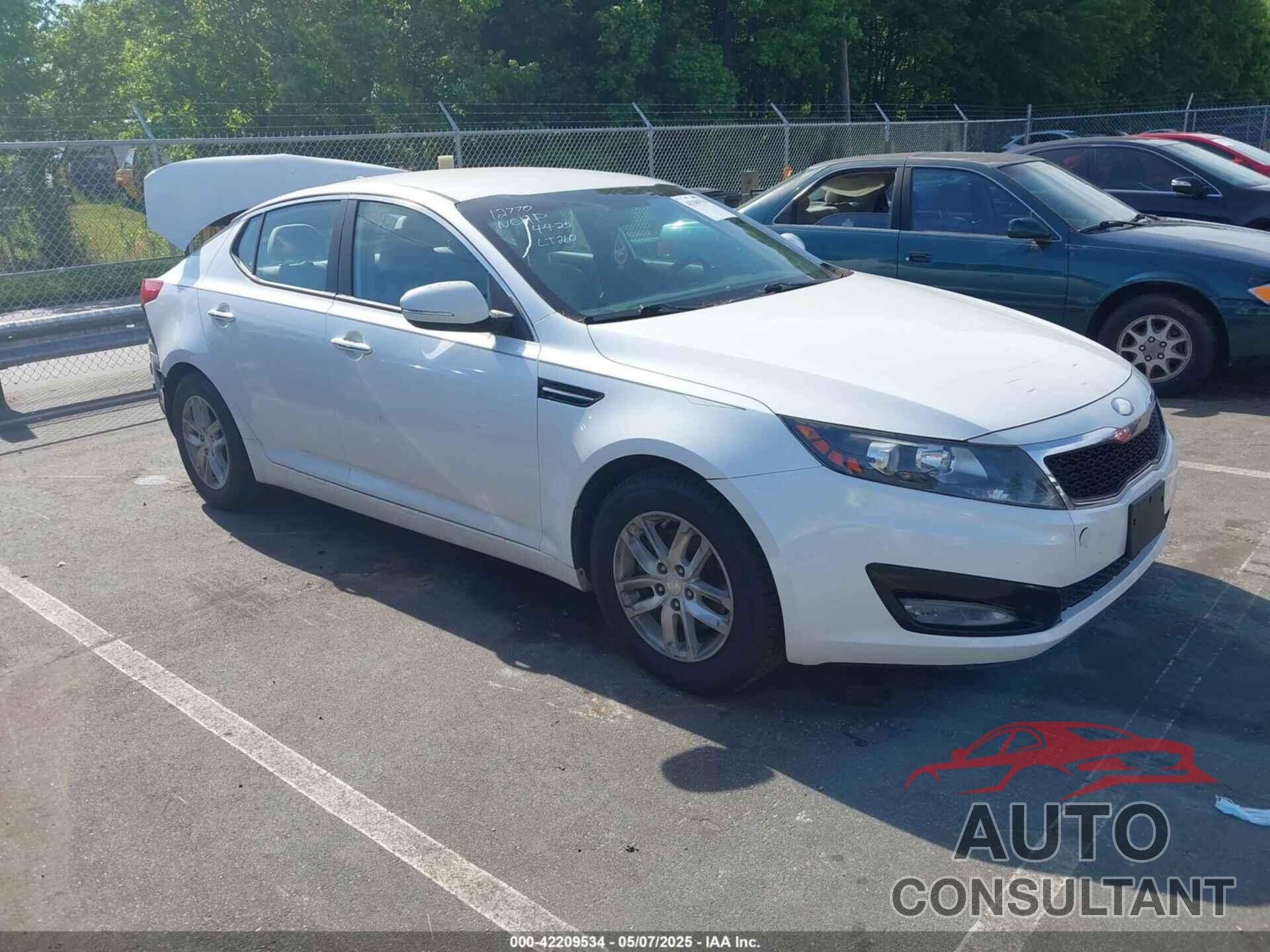 KIA OPTIMA 2013 - KNAGM4A7XD5374109