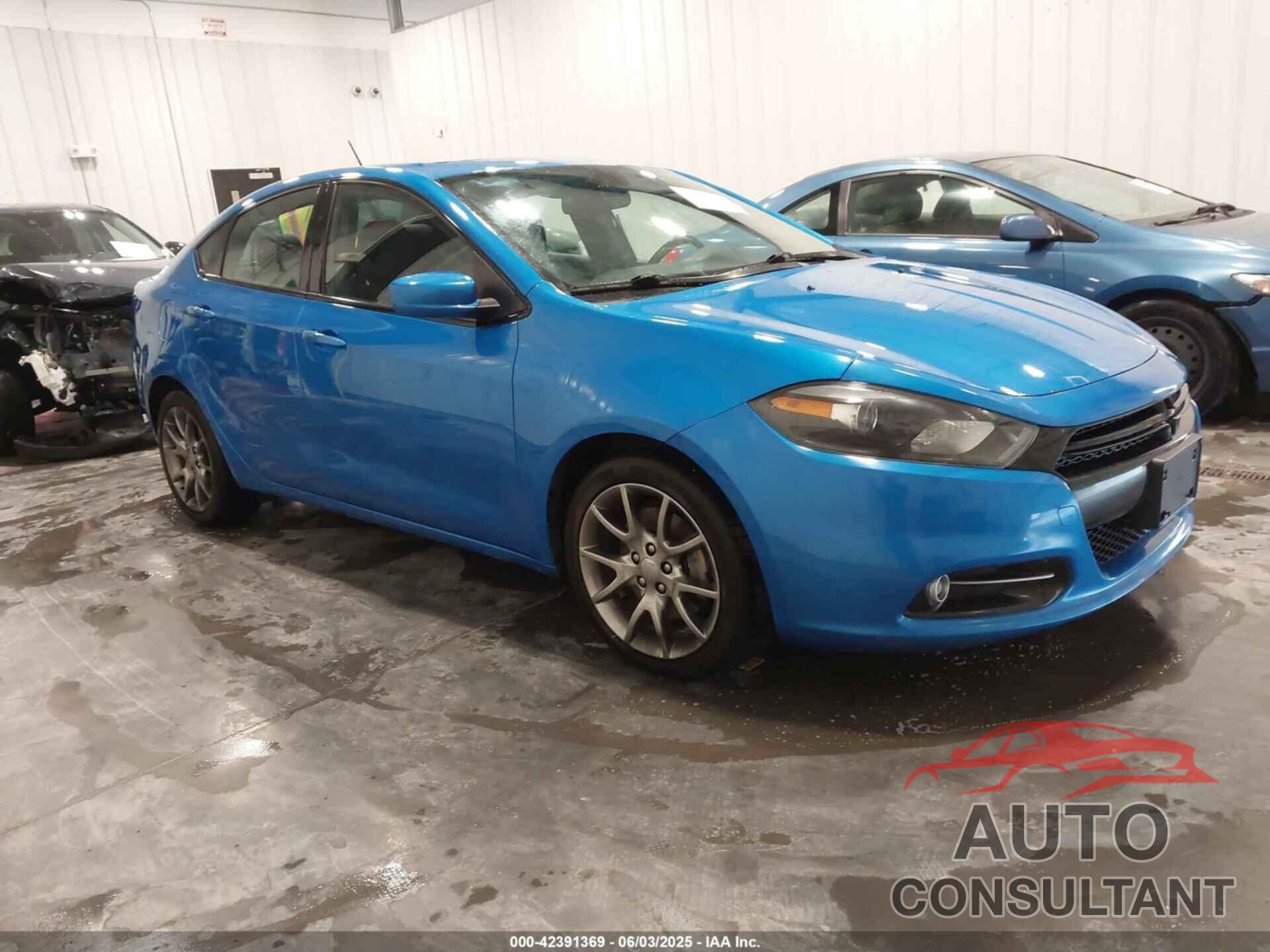 DODGE DART 2015 - 1C3CDFBB1FD165807